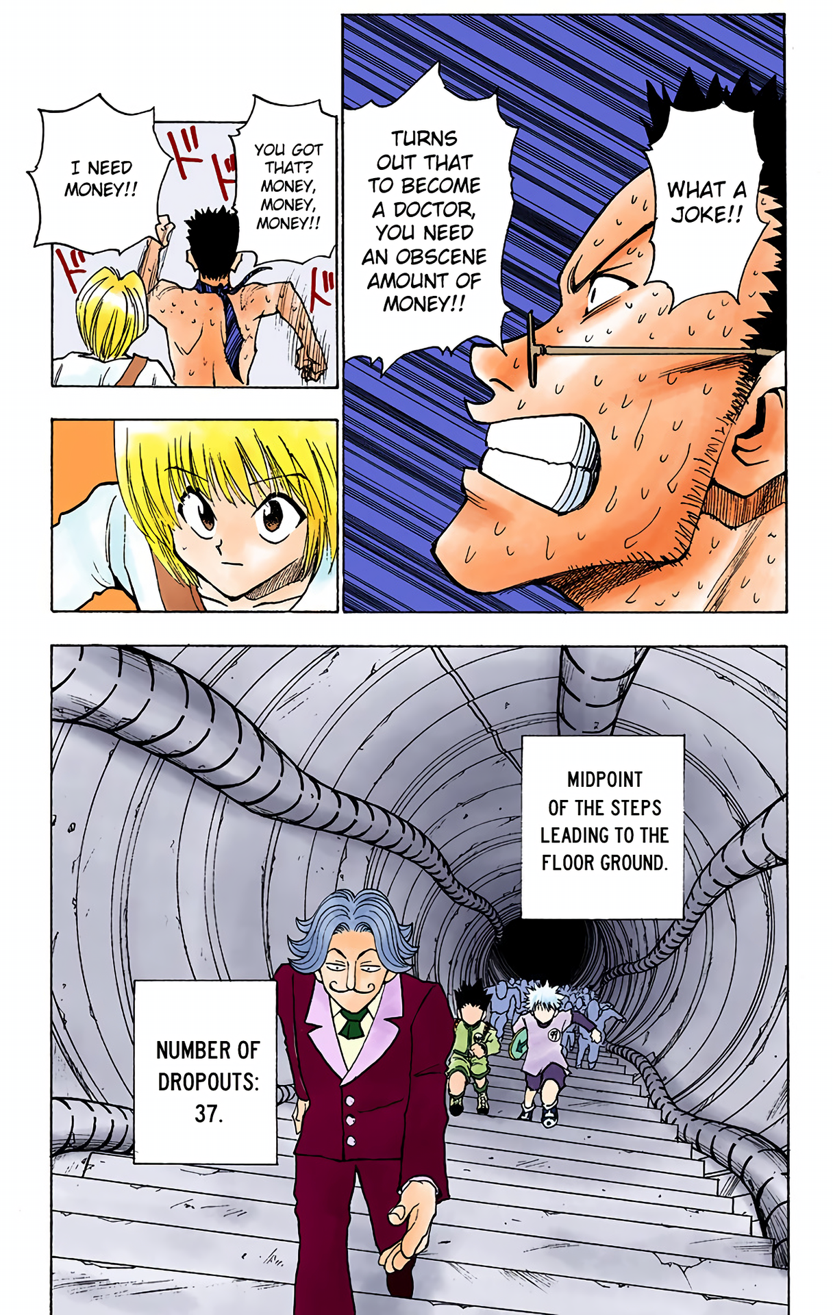 Halaman dari Hunter x Hunter (Official Colored) Chapter 7