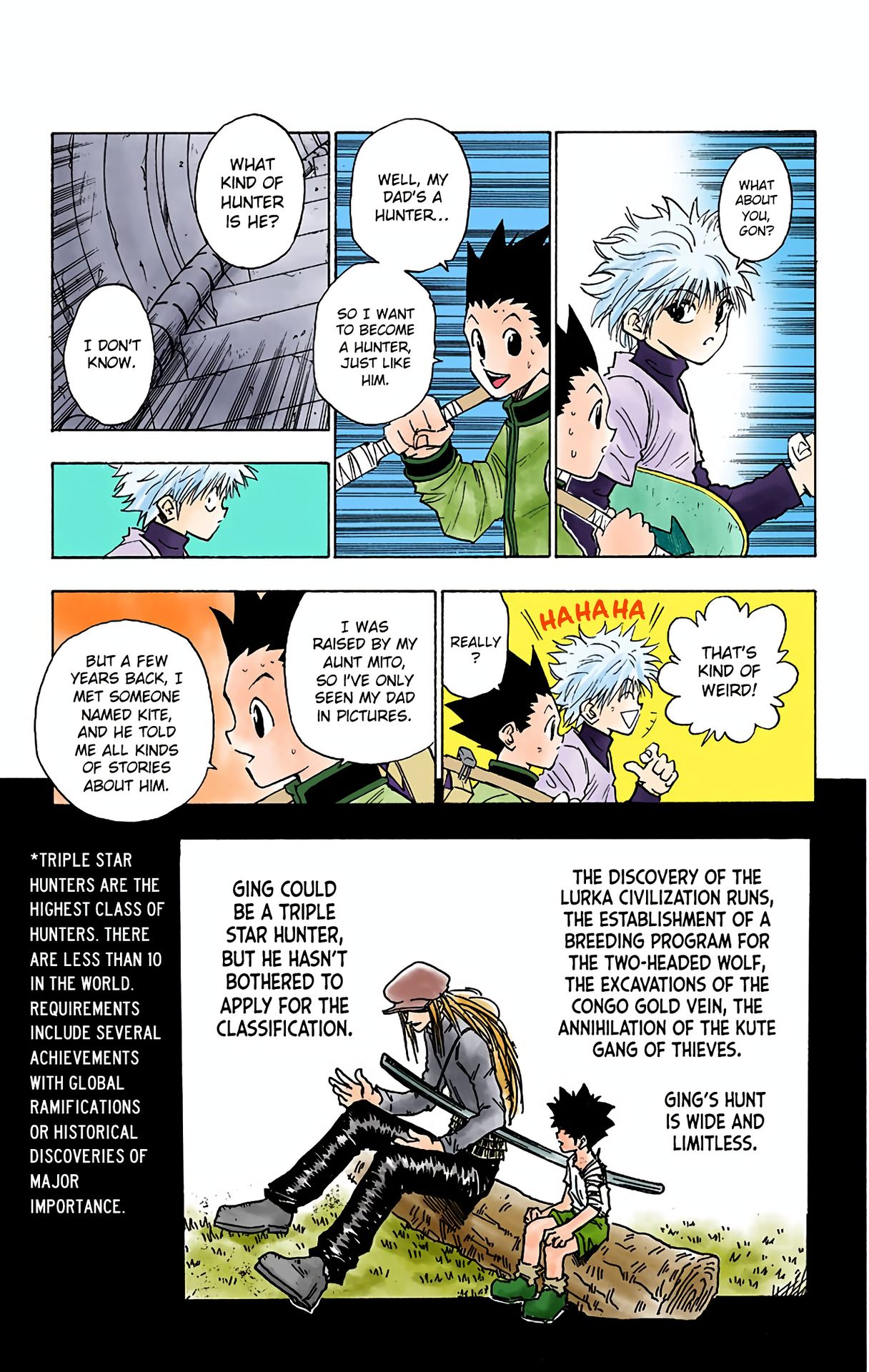 Halaman dari Hunter x Hunter (Official Colored) Chapter 7