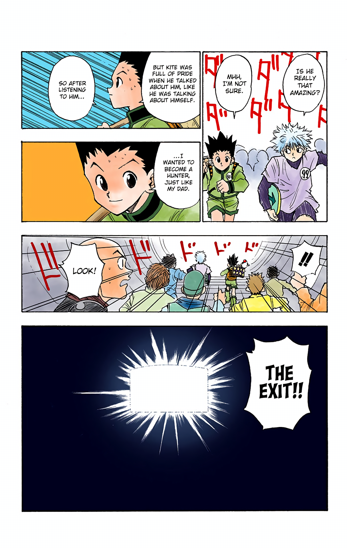 Halaman dari Hunter x Hunter (Official Colored) Chapter 7