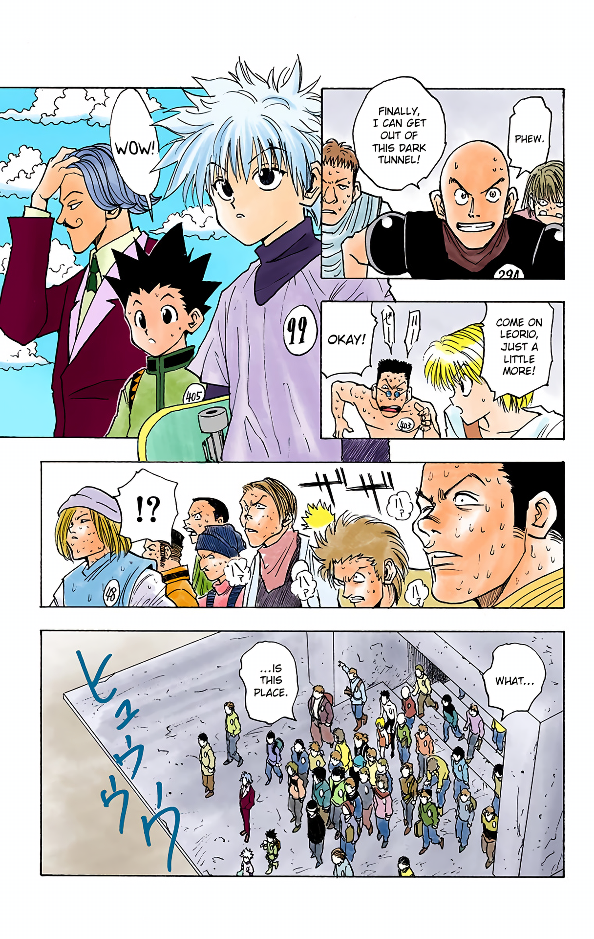 Halaman dari Hunter x Hunter (Official Colored) Chapter 7