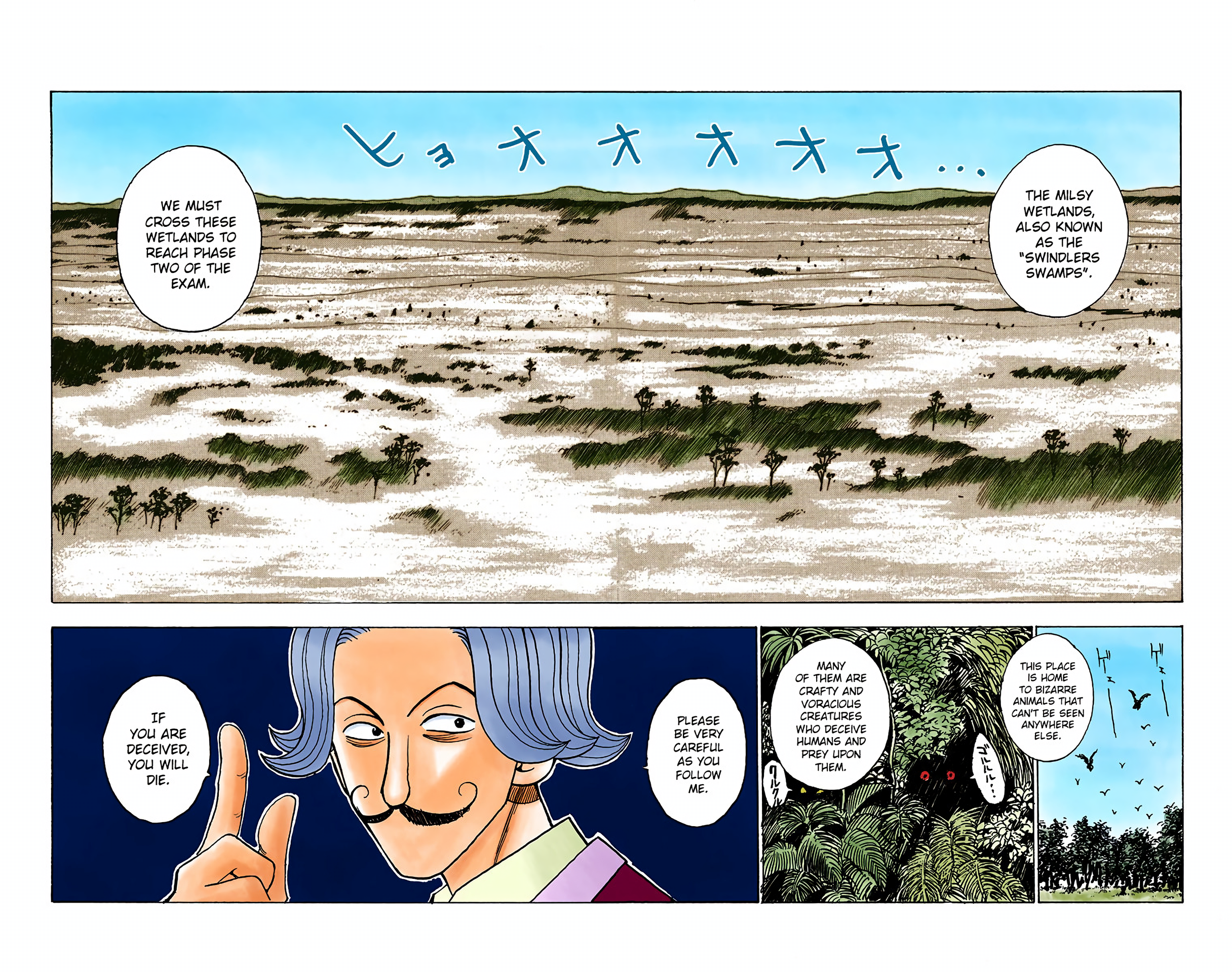Halaman dari Hunter x Hunter (Official Colored) Chapter 7