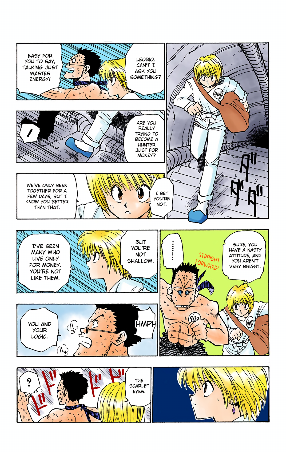 Halaman dari Hunter x Hunter (Official Colored) Chapter 7