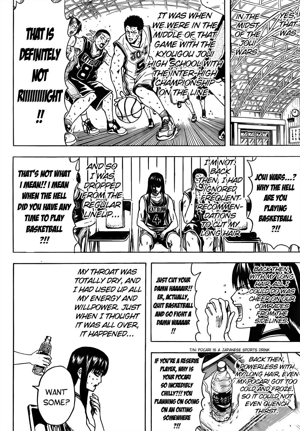 Halaman dari Gintama Chapter 452