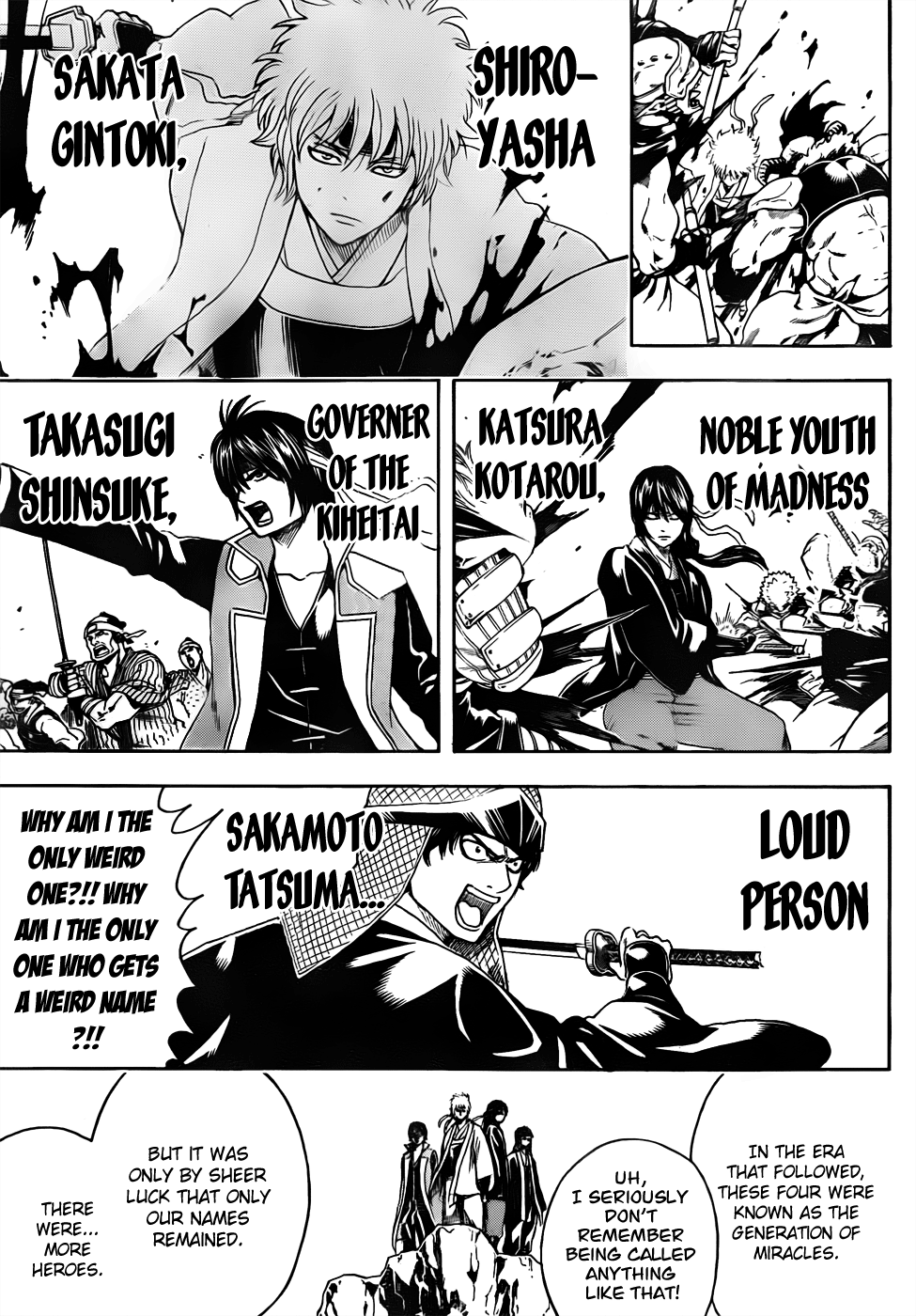 Halaman dari Gintama Chapter 452