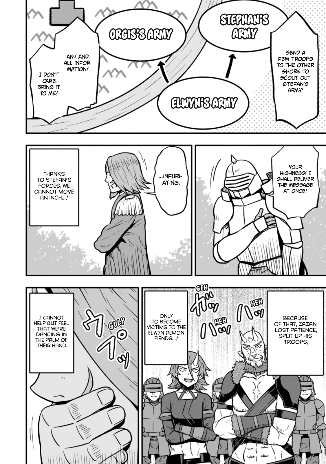 Halaman dari Isekai Saikyou no Yome desu ga, Yoru no Tatakai wa Ore no Hou ga Tsuyoi You desu - Chiryaku wo Ikashite Nariagaru Harem Senki Chapter 28