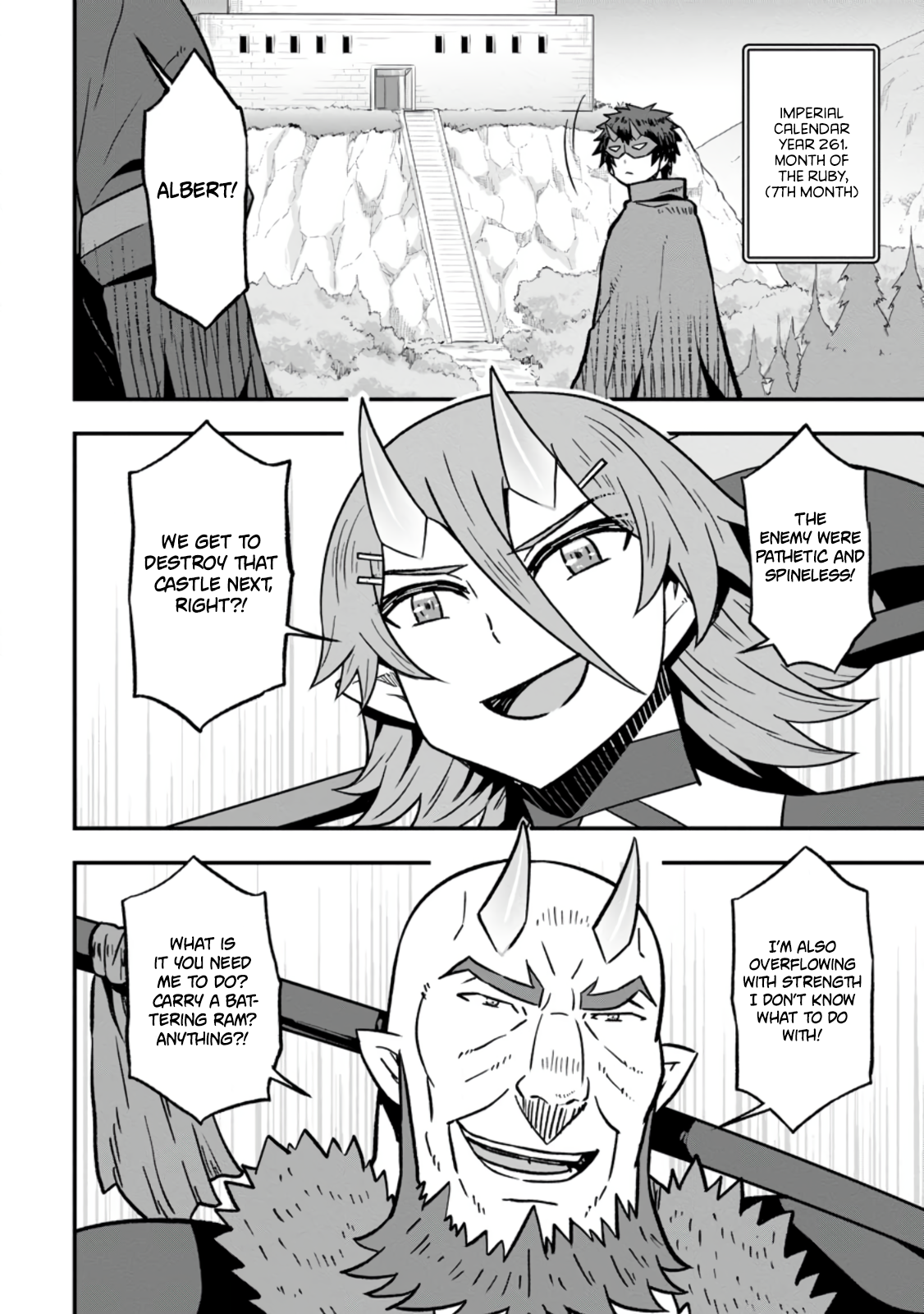 Halaman dari Isekai Saikyou no Yome desu ga, Yoru no Tatakai wa Ore no Hou ga Tsuyoi You desu - Chiryaku wo Ikashite Nariagaru Harem Senki Chapter 28