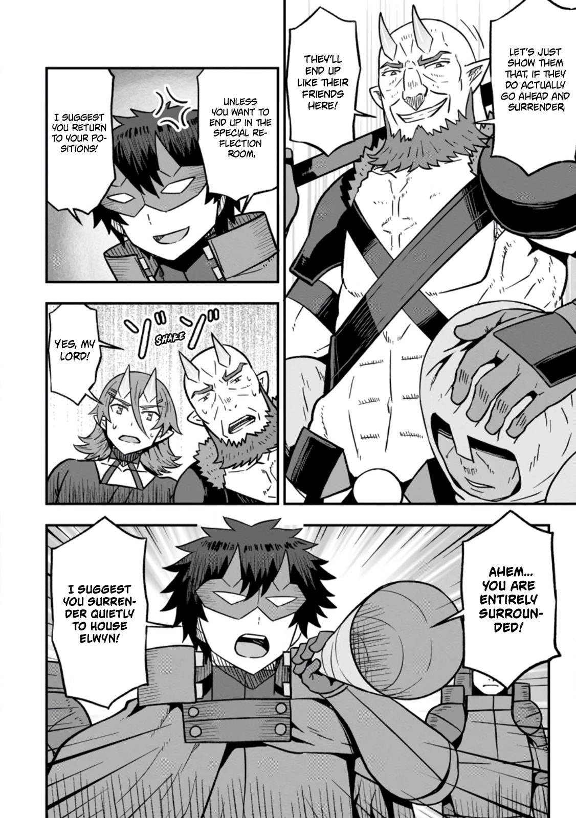 Halaman dari Isekai Saikyou no Yome desu ga, Yoru no Tatakai wa Ore no Hou ga Tsuyoi You desu - Chiryaku wo Ikashite Nariagaru Harem Senki Chapter 28