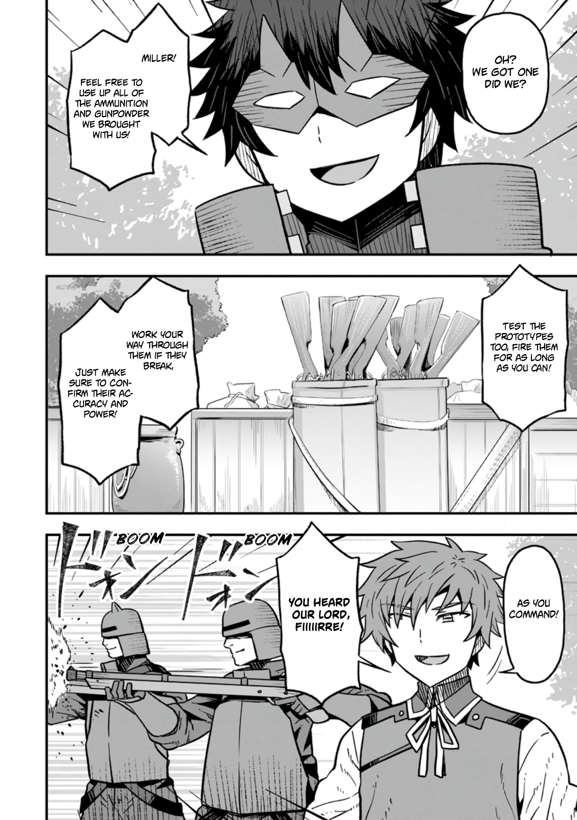 Halaman dari Isekai Saikyou no Yome desu ga, Yoru no Tatakai wa Ore no Hou ga Tsuyoi You desu - Chiryaku wo Ikashite Nariagaru Harem Senki Chapter 28