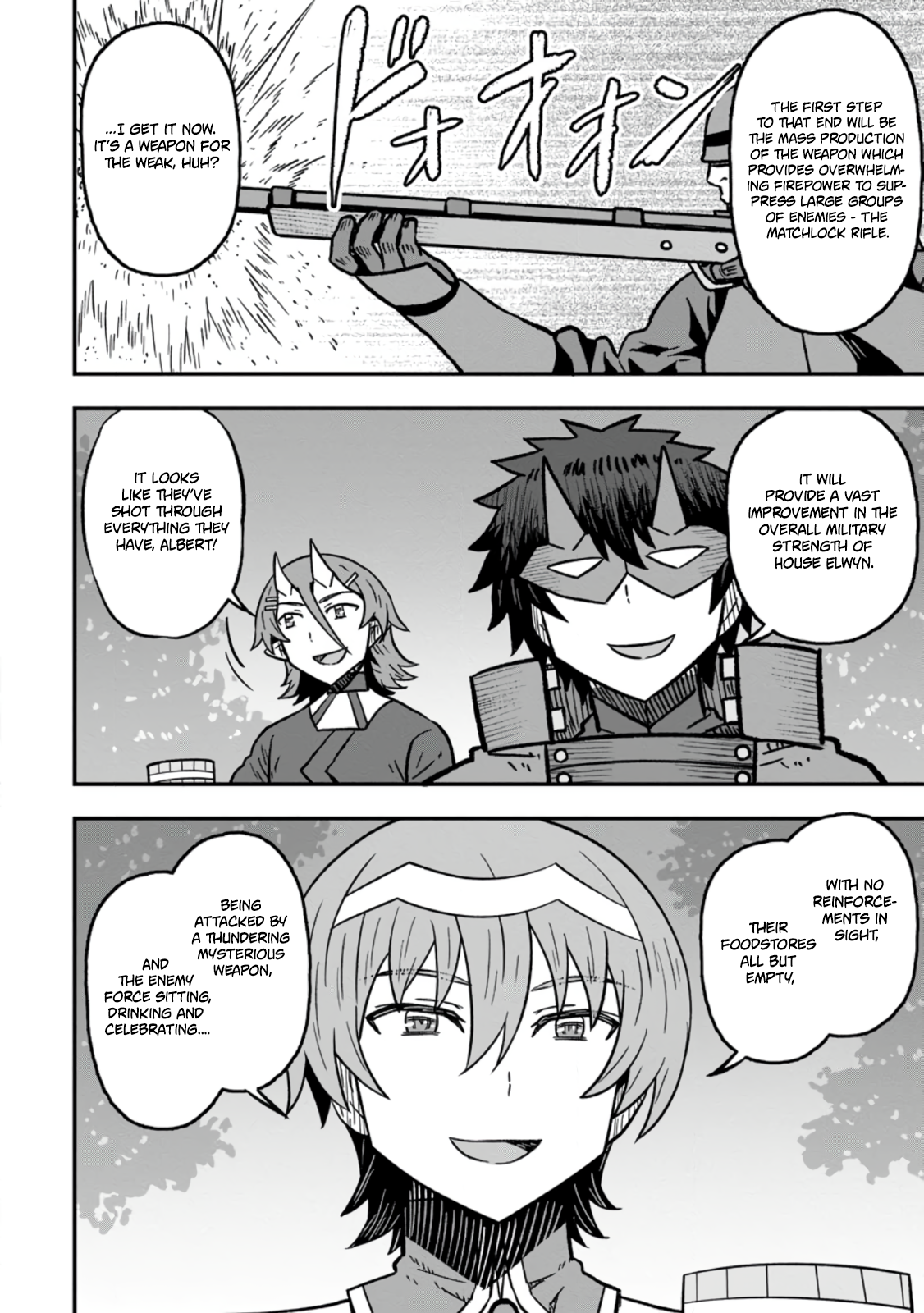 Halaman dari Isekai Saikyou no Yome desu ga, Yoru no Tatakai wa Ore no Hou ga Tsuyoi You desu - Chiryaku wo Ikashite Nariagaru Harem Senki Chapter 28