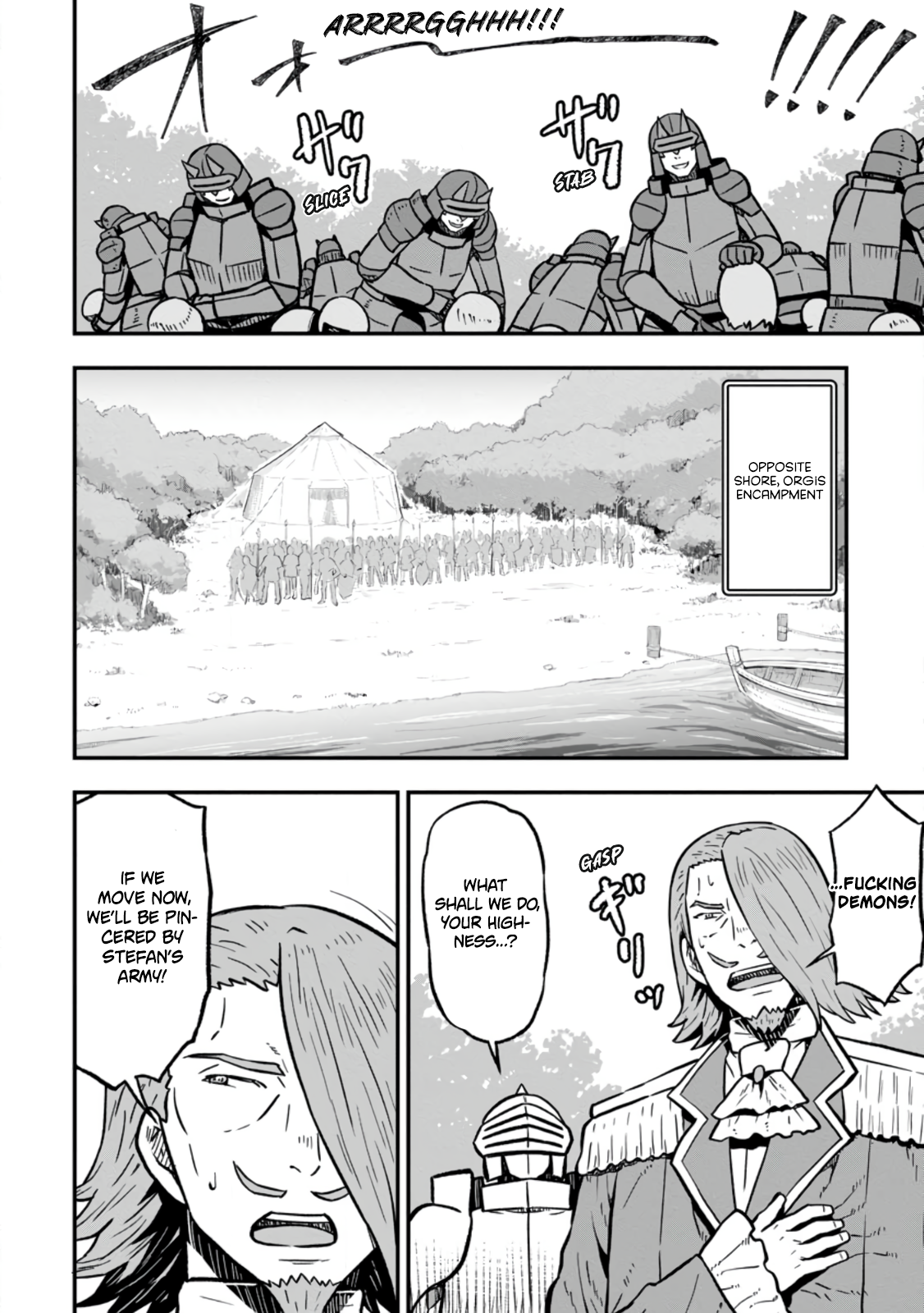 Halaman dari Isekai Saikyou no Yome desu ga, Yoru no Tatakai wa Ore no Hou ga Tsuyoi You desu - Chiryaku wo Ikashite Nariagaru Harem Senki Chapter 28