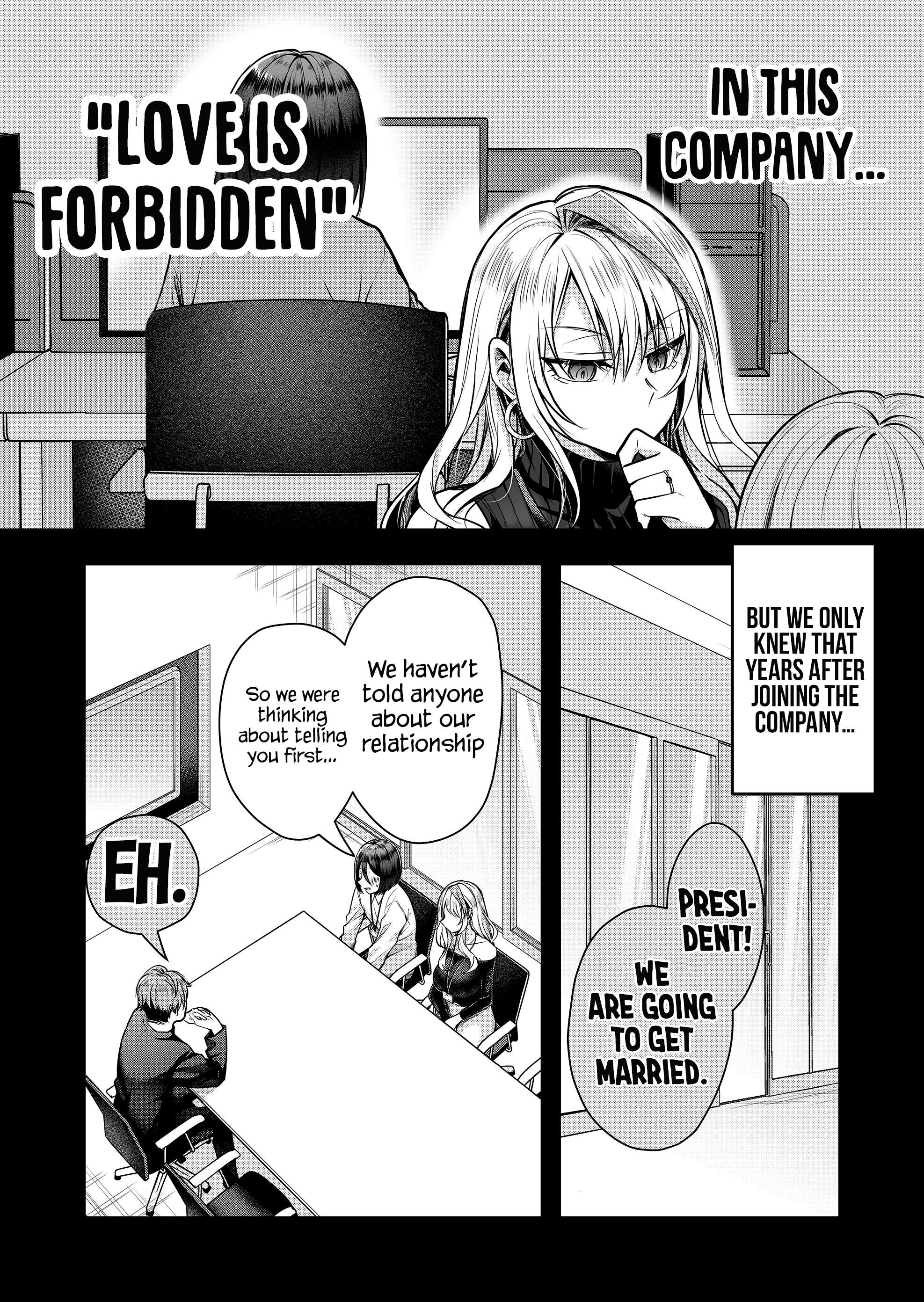Halaman dari Gal Yome no Himitsu Chapter 1
