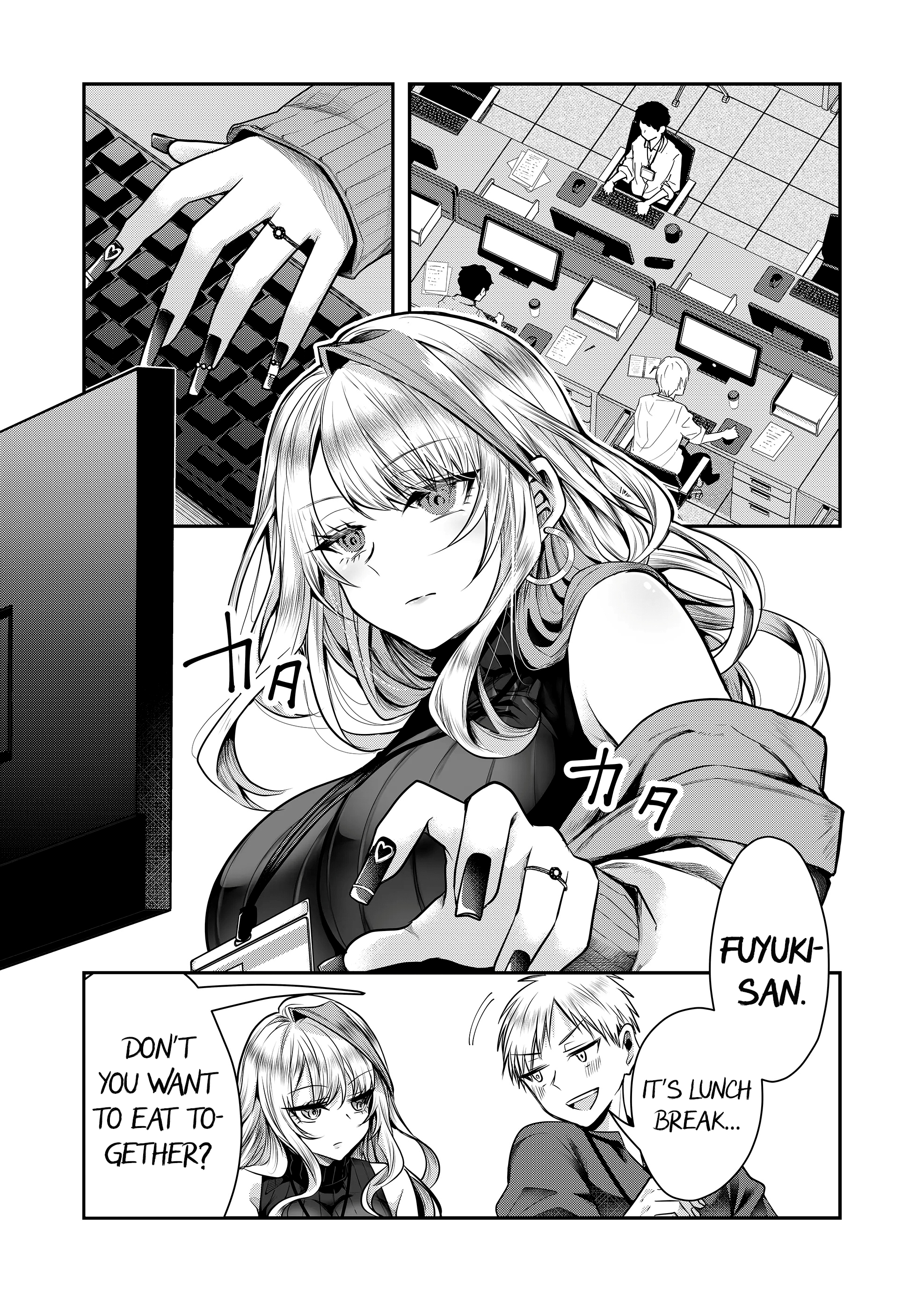 Halaman dari Gal Yome no Himitsu Chapter 1