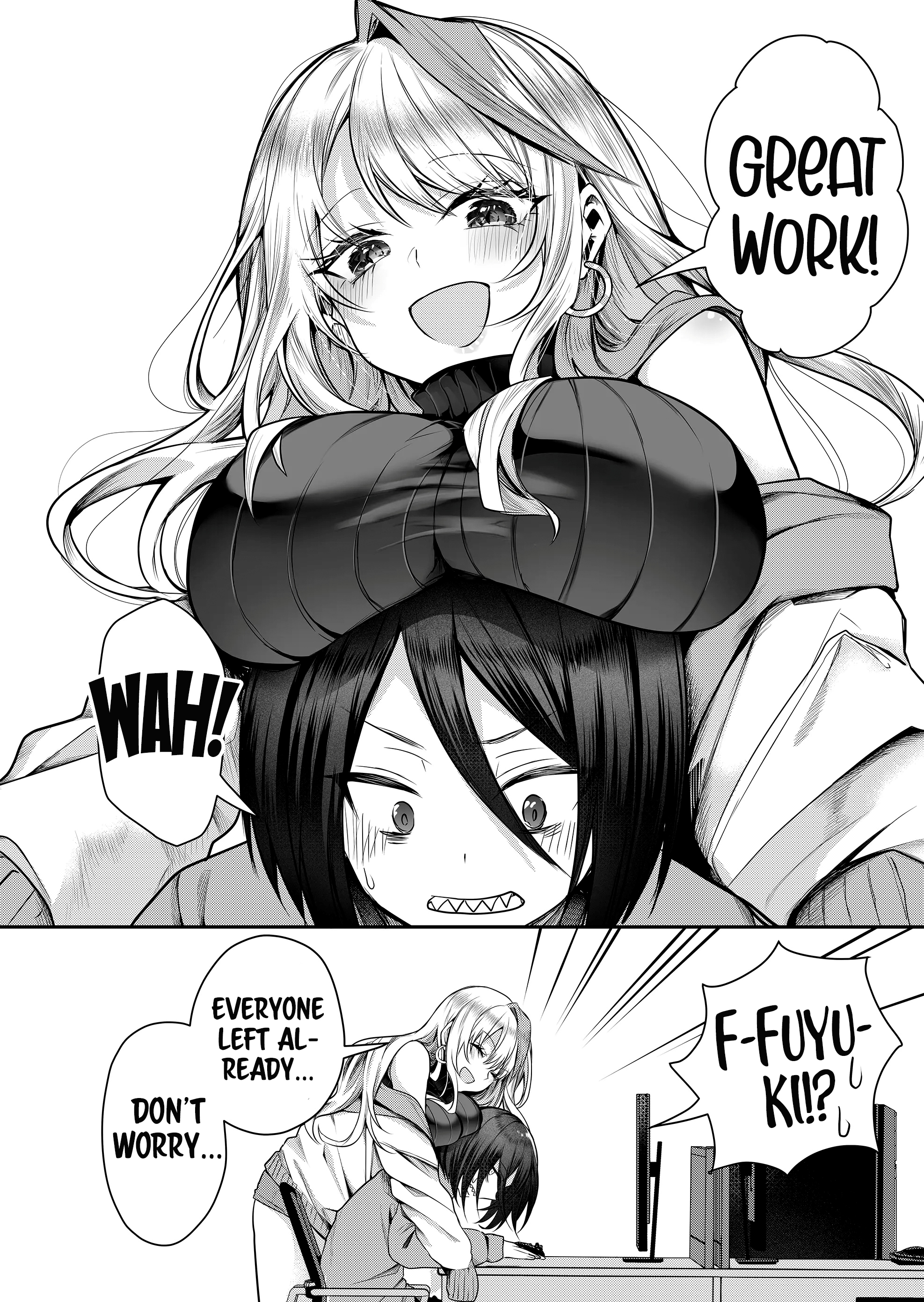 Halaman dari Gal Yome no Himitsu Chapter 1