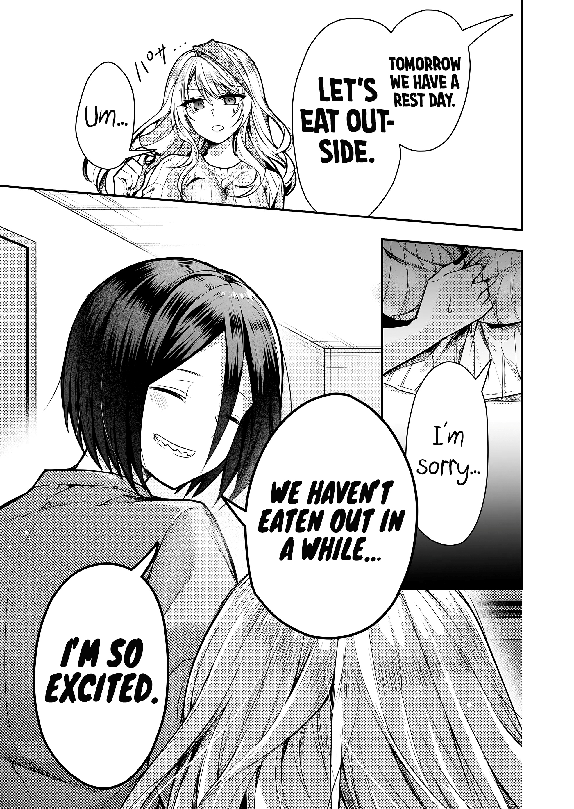 Halaman dari Gal Yome no Himitsu Chapter 1