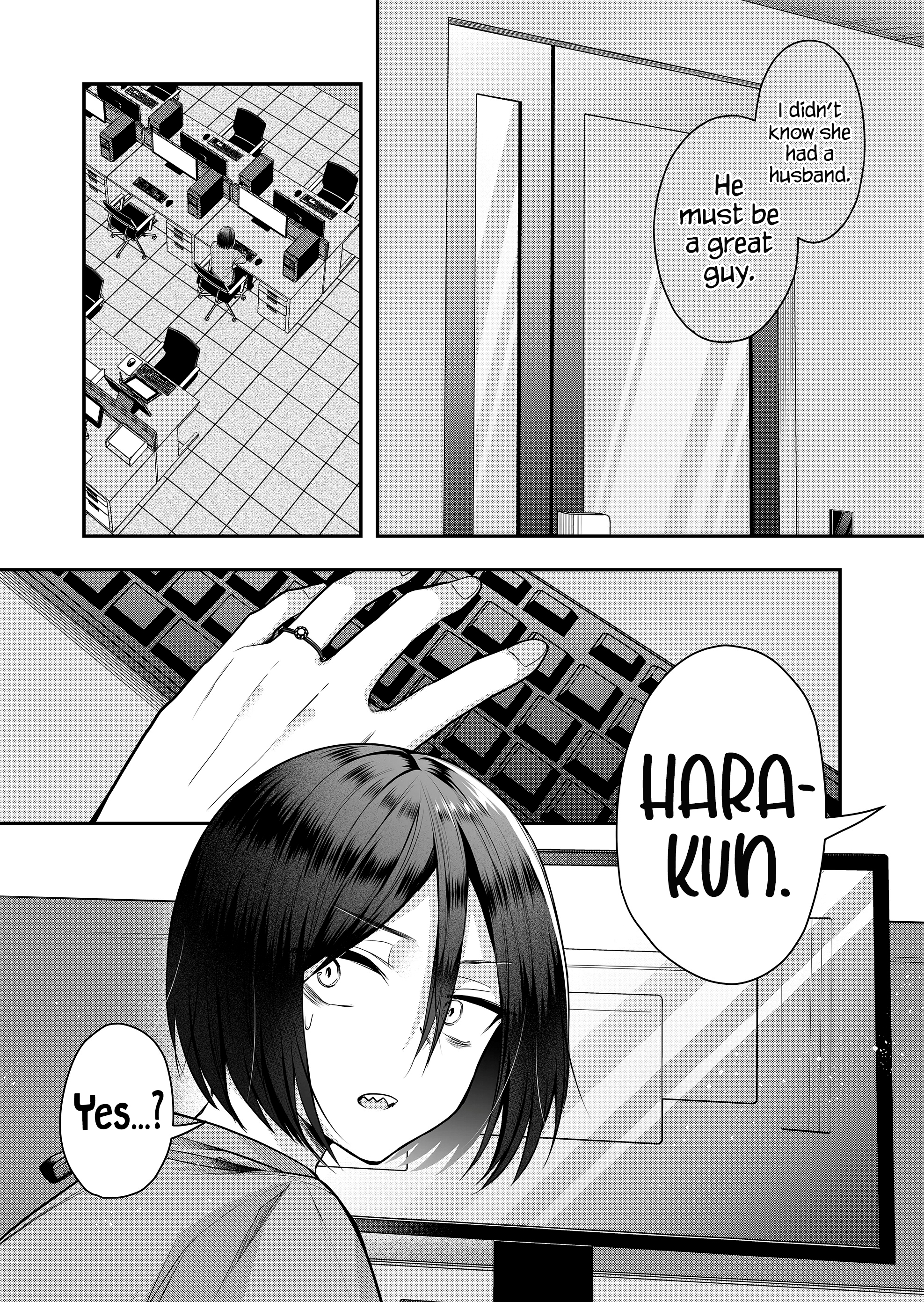 Halaman dari Gal Yome no Himitsu Chapter 1