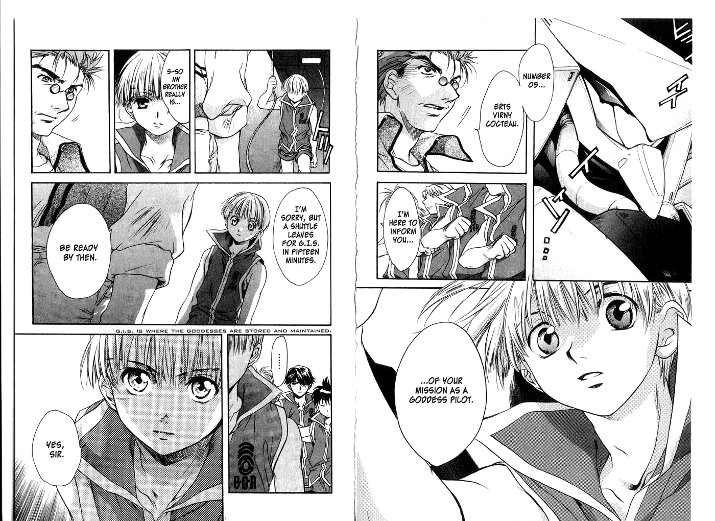 Halaman dari Megami Kouhosei Chapter 21