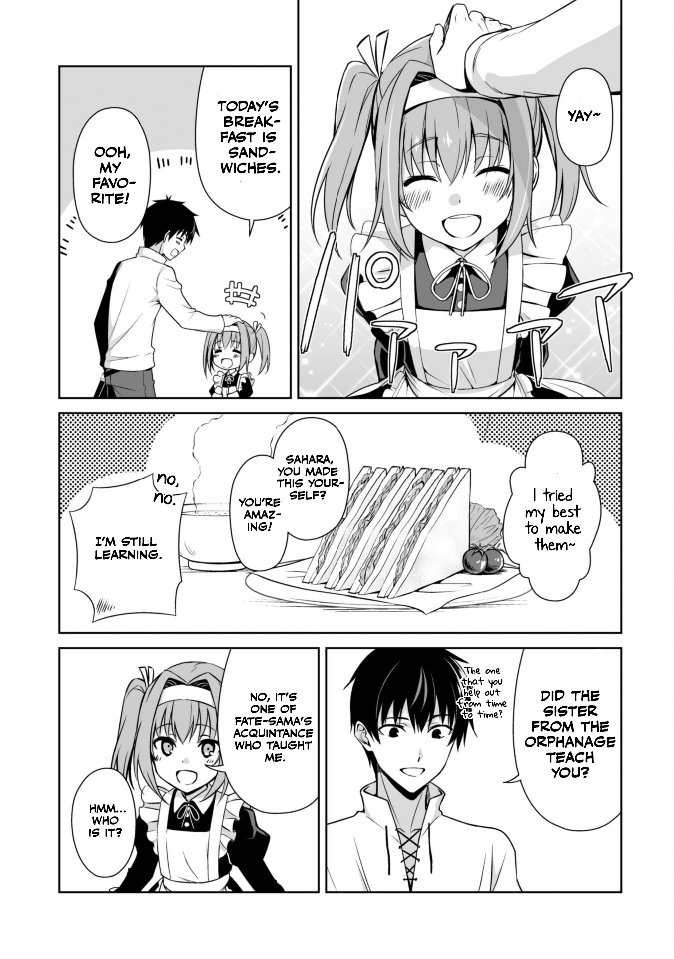 Halaman dari Boushoku no Berserk ~Ore dake Level to Iu Gainen wo Toppa suru~ Chapter 50