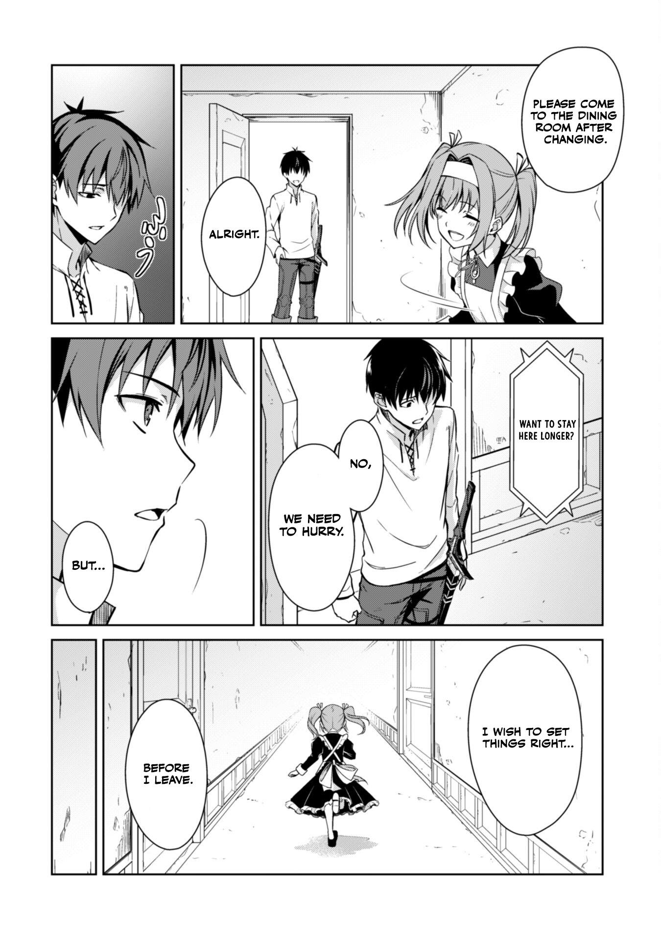 Halaman dari Boushoku no Berserk ~Ore dake Level to Iu Gainen wo Toppa suru~ Chapter 50