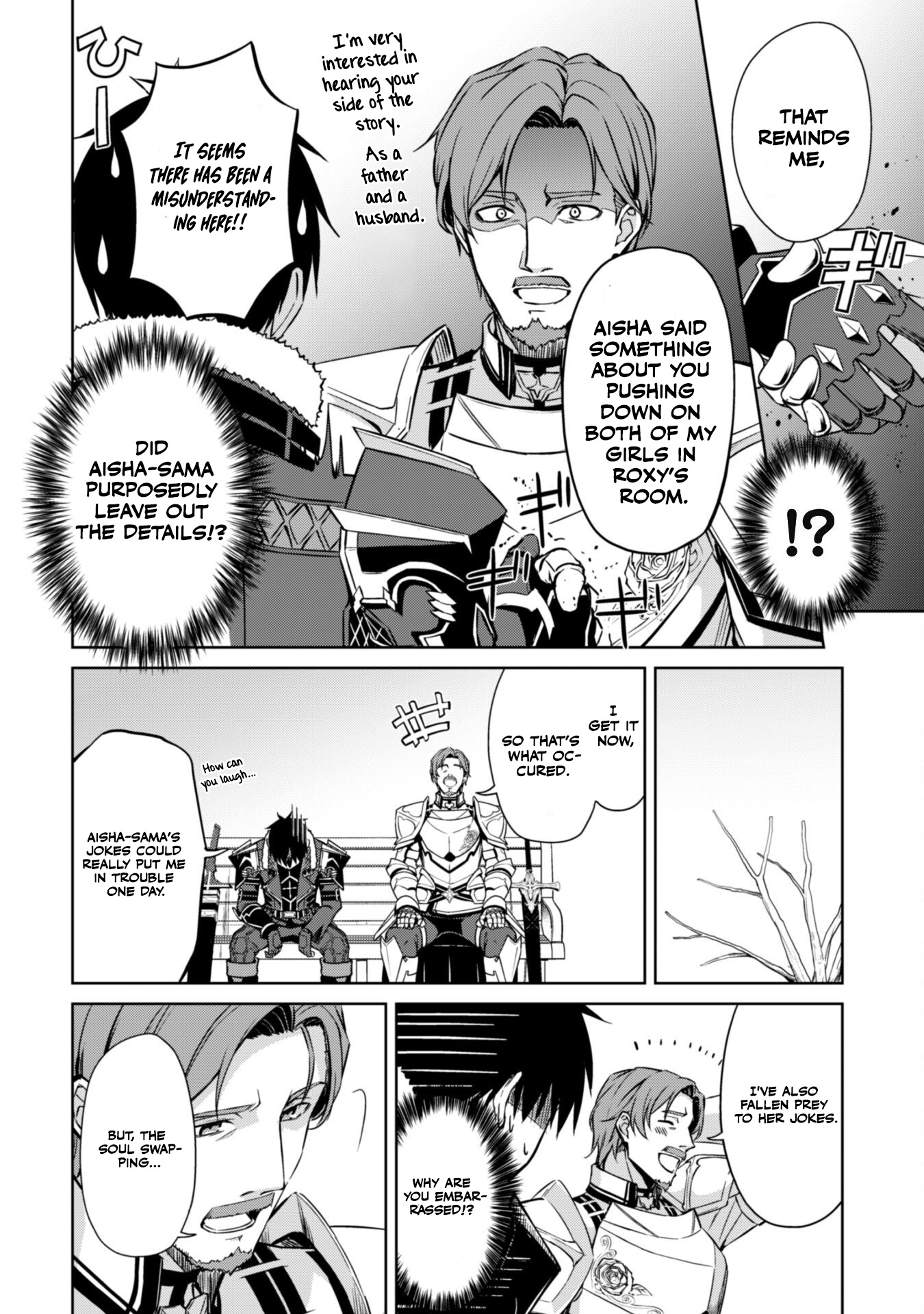 Halaman dari Boushoku no Berserk ~Ore dake Level to Iu Gainen wo Toppa suru~ Chapter 50