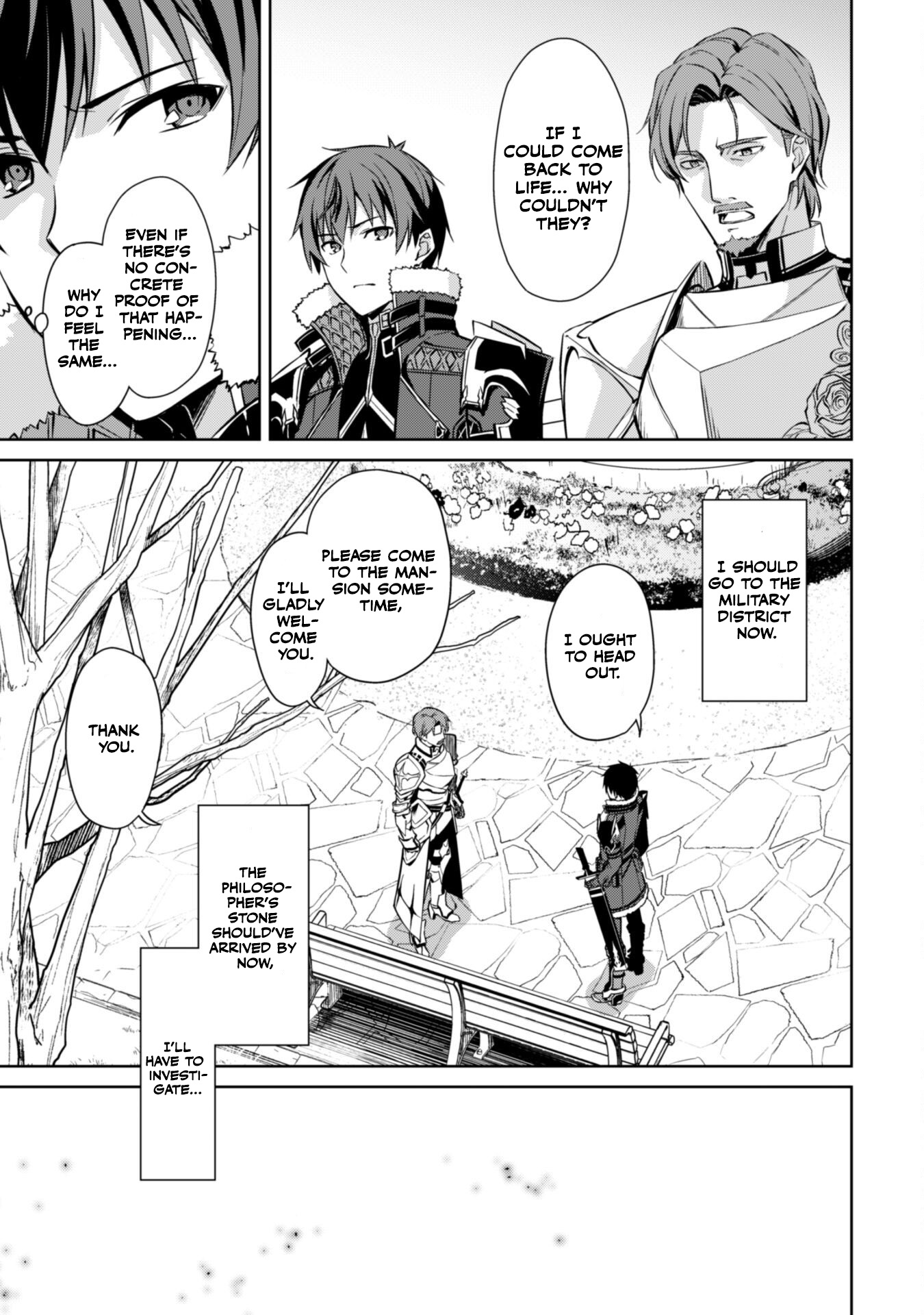 Halaman dari Boushoku no Berserk ~Ore dake Level to Iu Gainen wo Toppa suru~ Chapter 50