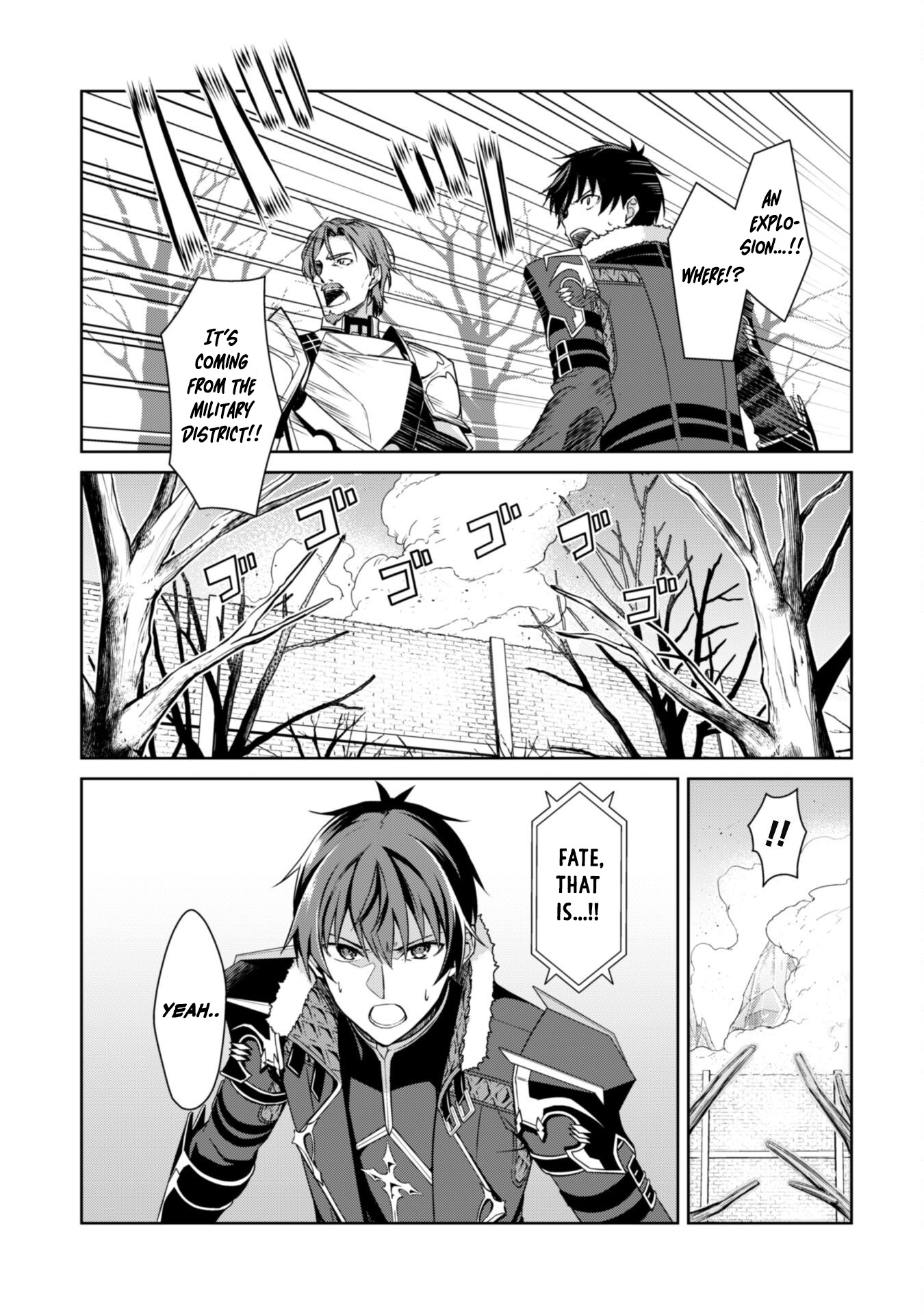 Halaman dari Boushoku no Berserk ~Ore dake Level to Iu Gainen wo Toppa suru~ Chapter 50