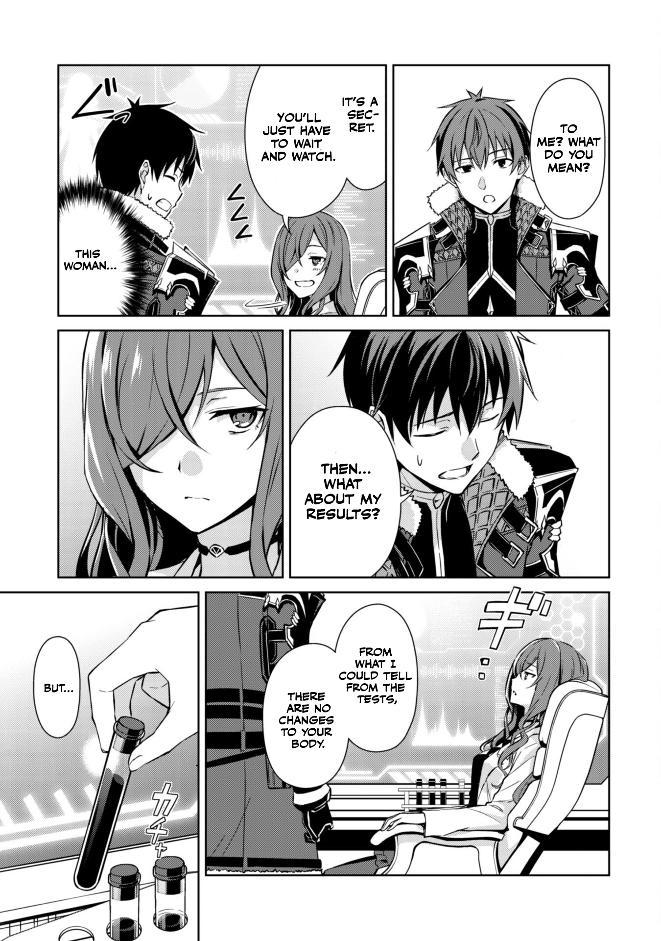 Halaman dari Boushoku no Berserk ~Ore dake Level to Iu Gainen wo Toppa suru~ Chapter 50