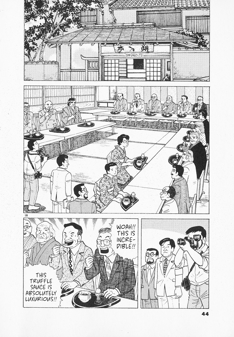 Halaman dari Oishinbo Chapter 133