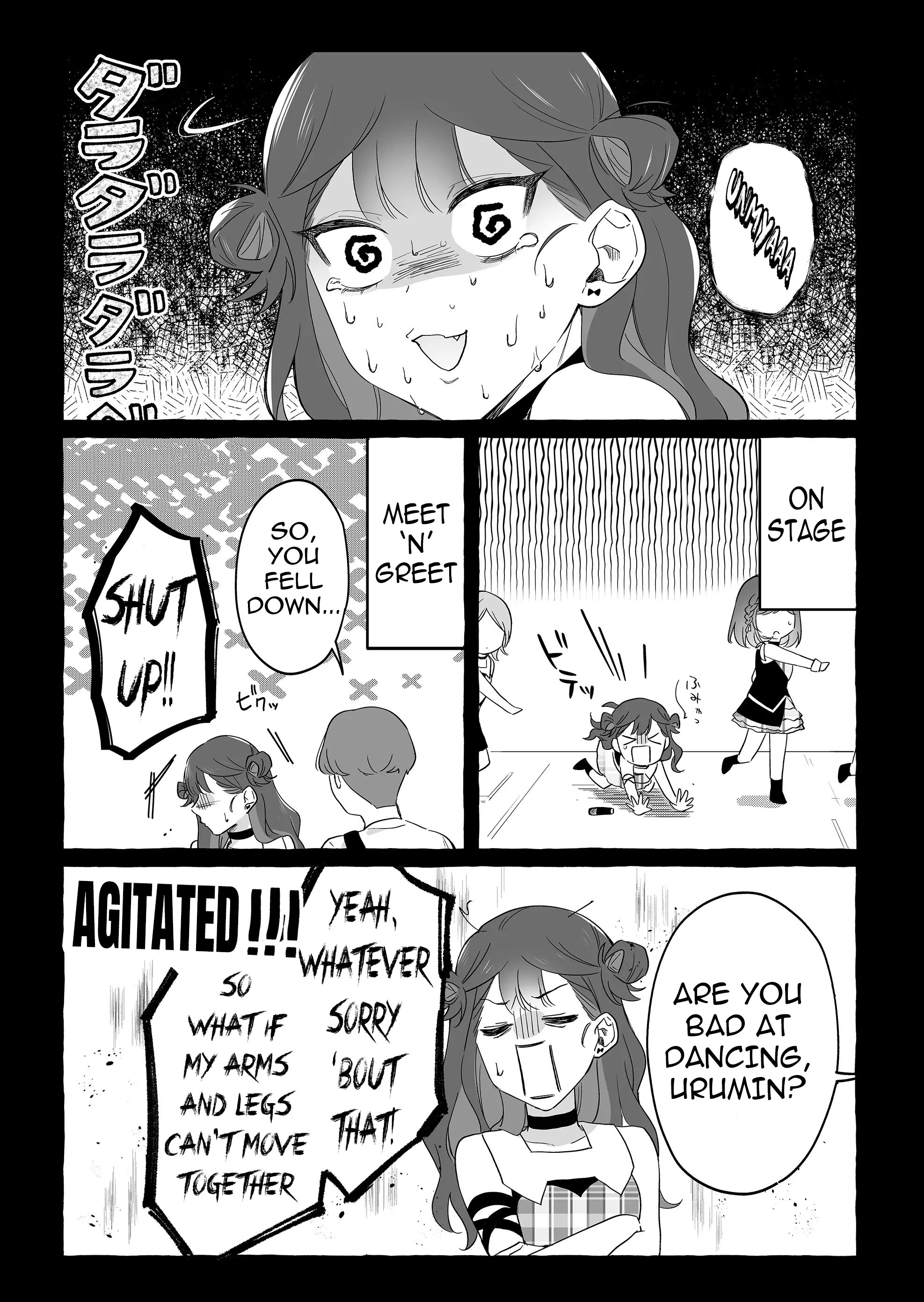 Halaman dari Damedol to Sekai ni Hitori Dake no Fan Chapter 27