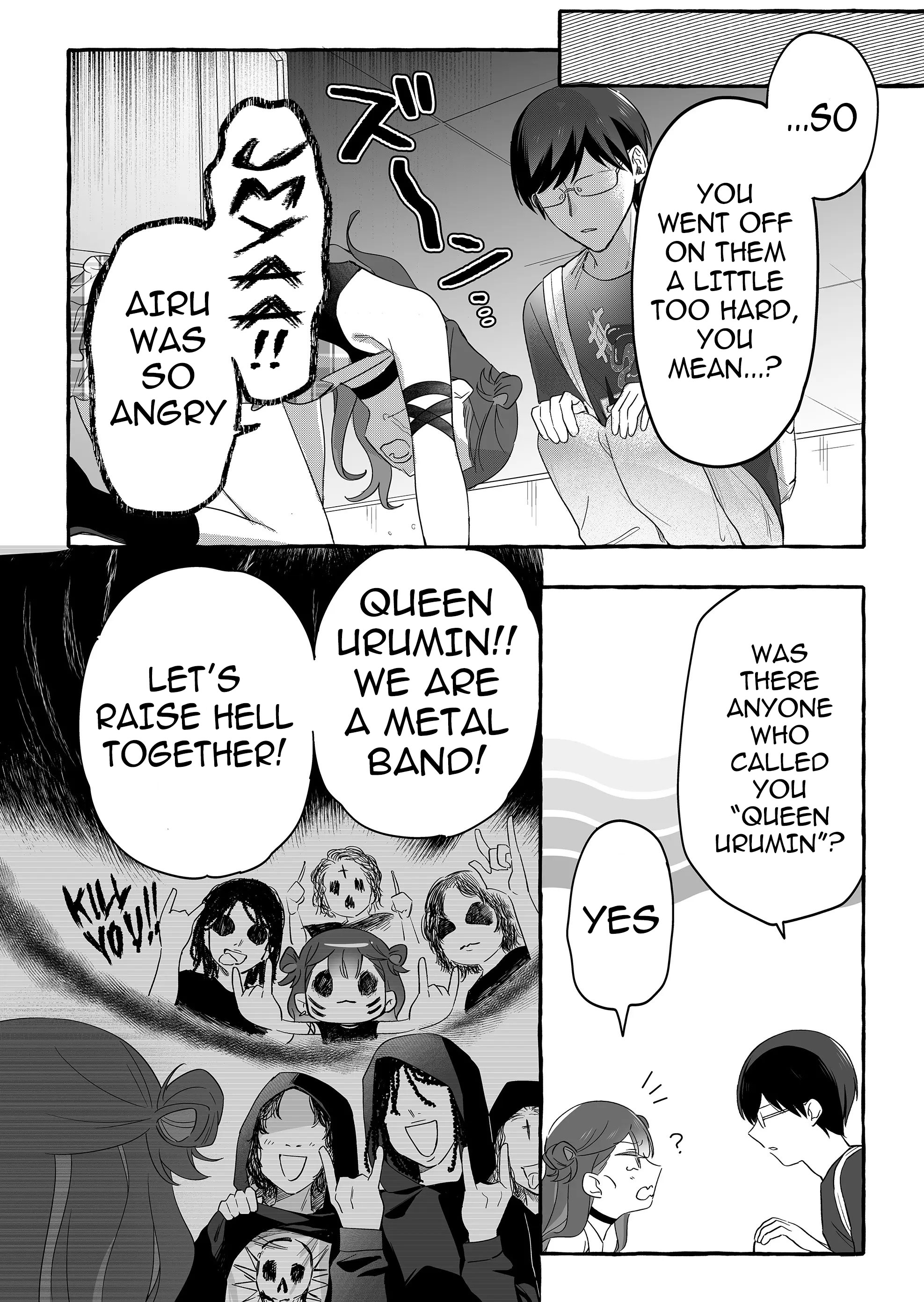 Halaman dari Damedol to Sekai ni Hitori Dake no Fan Chapter 27