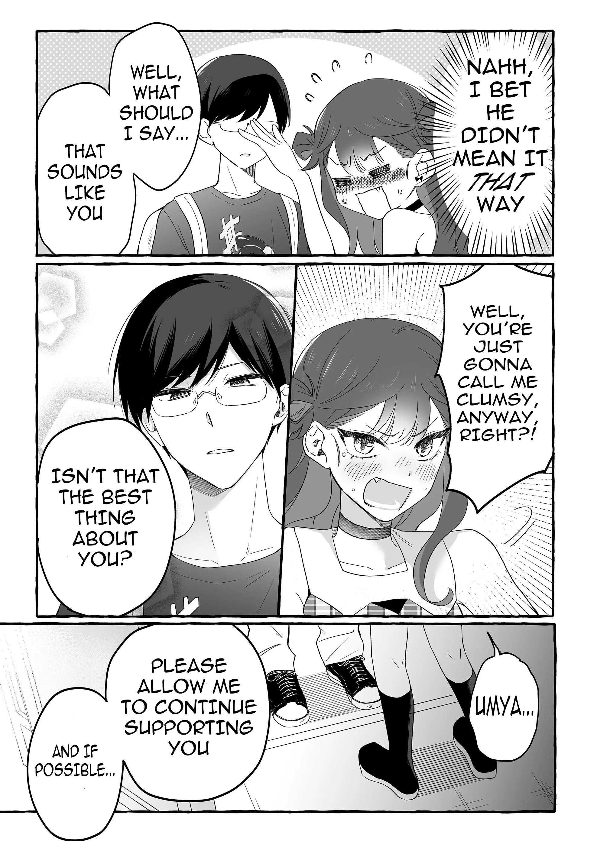 Halaman dari Damedol to Sekai ni Hitori Dake no Fan Chapter 27