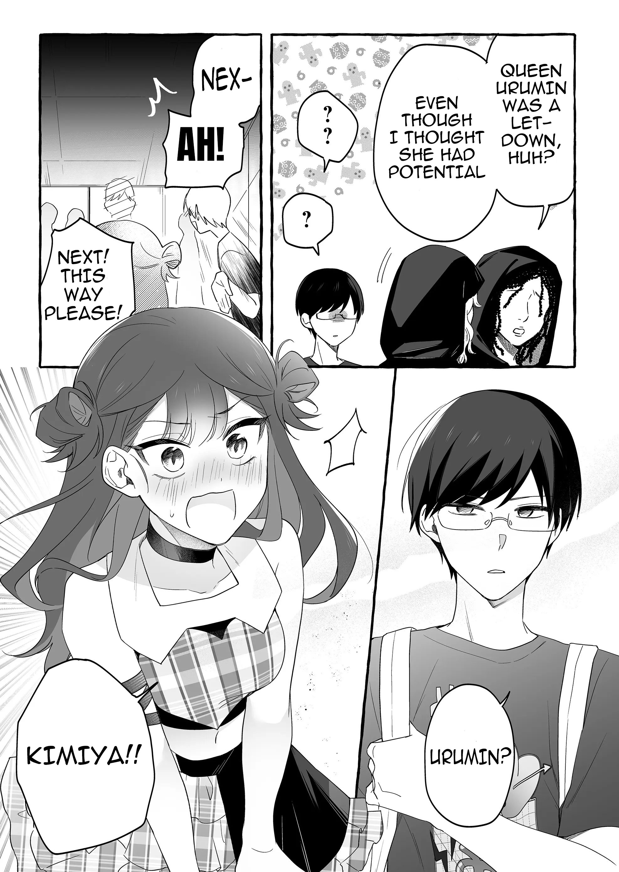 Halaman dari Damedol to Sekai ni Hitori Dake no Fan Chapter 27