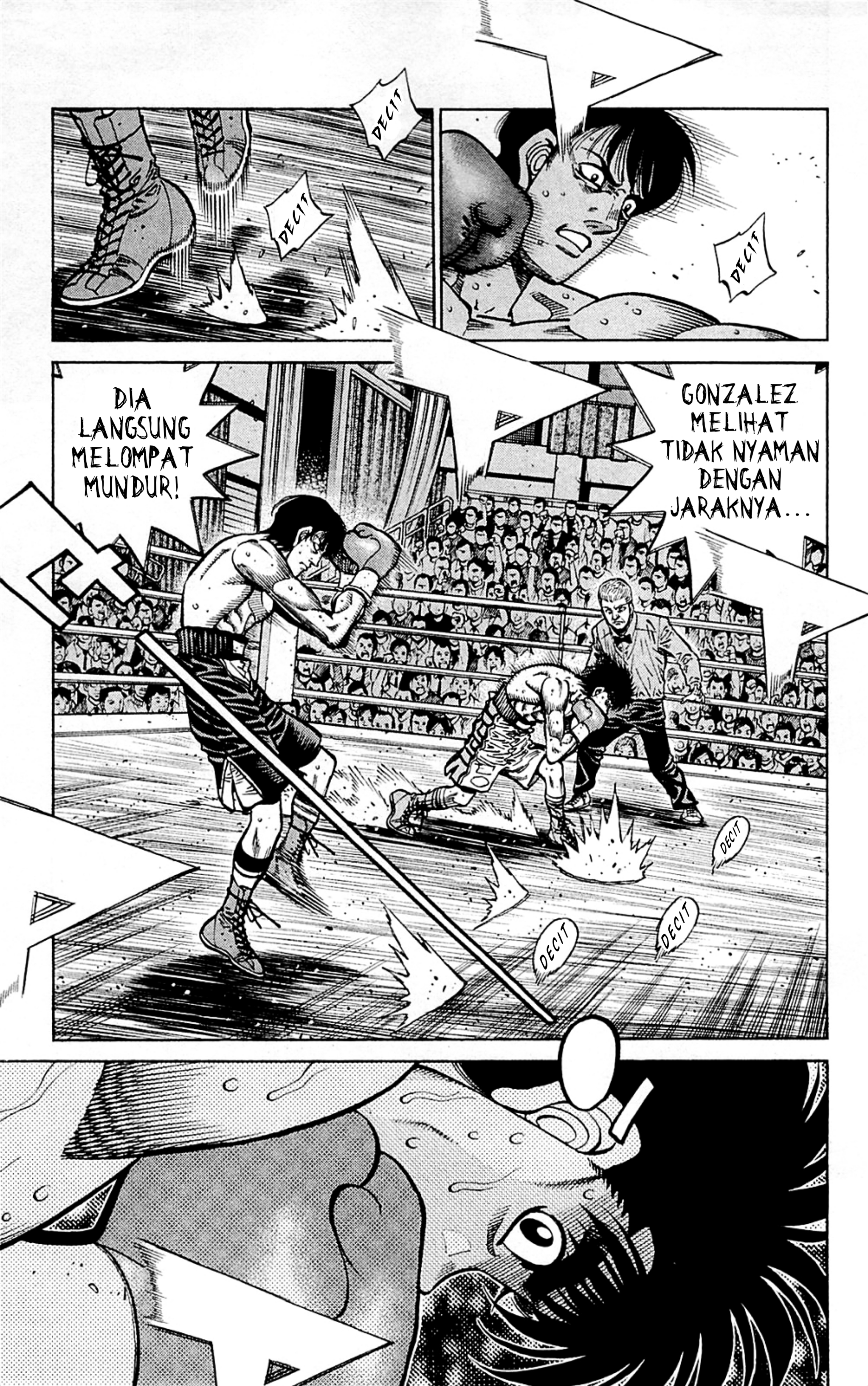 Hajime no Ippo Chapter 1038 - halaman 3