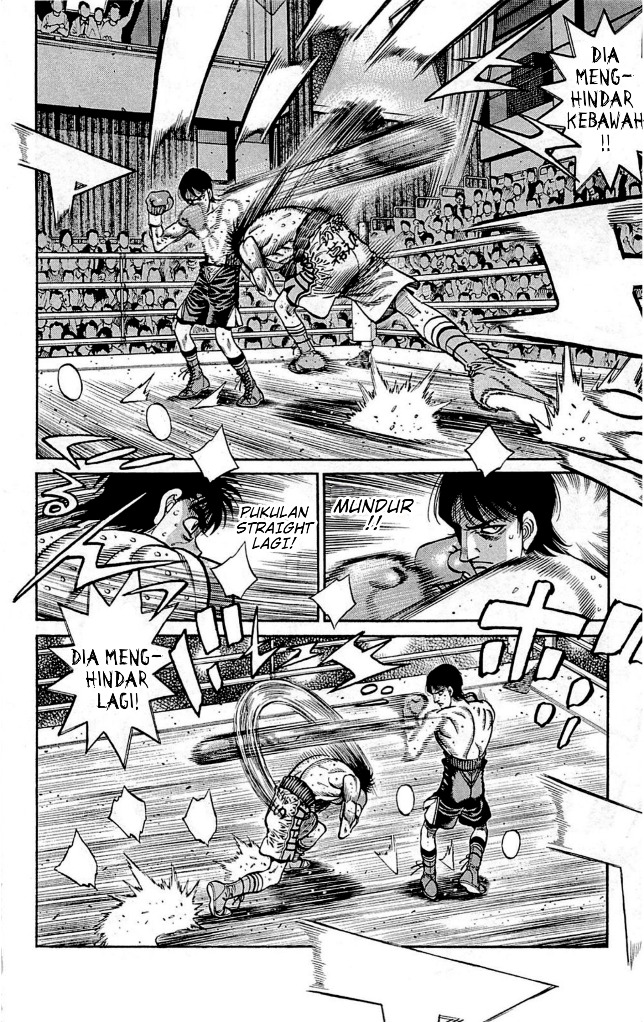 Hajime no Ippo Chapter 1038 - halaman 6