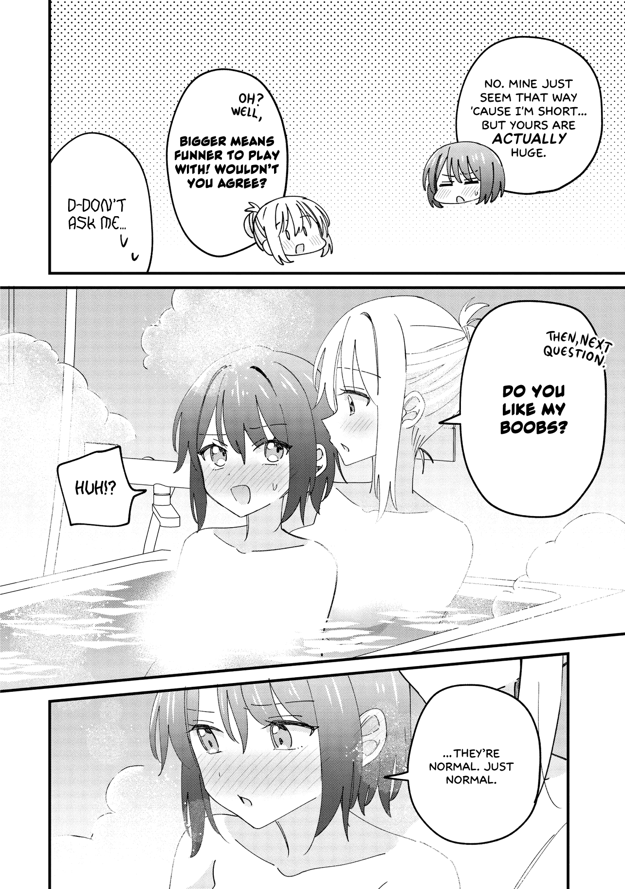 Halaman dari Kao dake yoi Classmate ga, Yatara to Guigui Kuru Yuri no Hanashi. Chapter 9