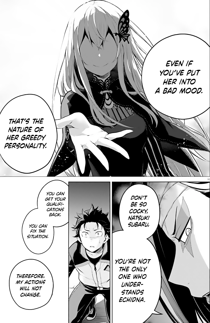 Halaman dari Re:Zero kara Hajimeru Isekai Seikatsu: Dai 4-shou—Seiiki to Gouyoku no Majo Chapter 40