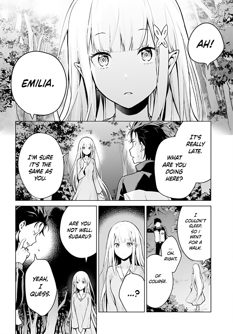 Halaman dari Re:Zero kara Hajimeru Isekai Seikatsu: Dai 4-shou—Seiiki to Gouyoku no Majo Chapter 40