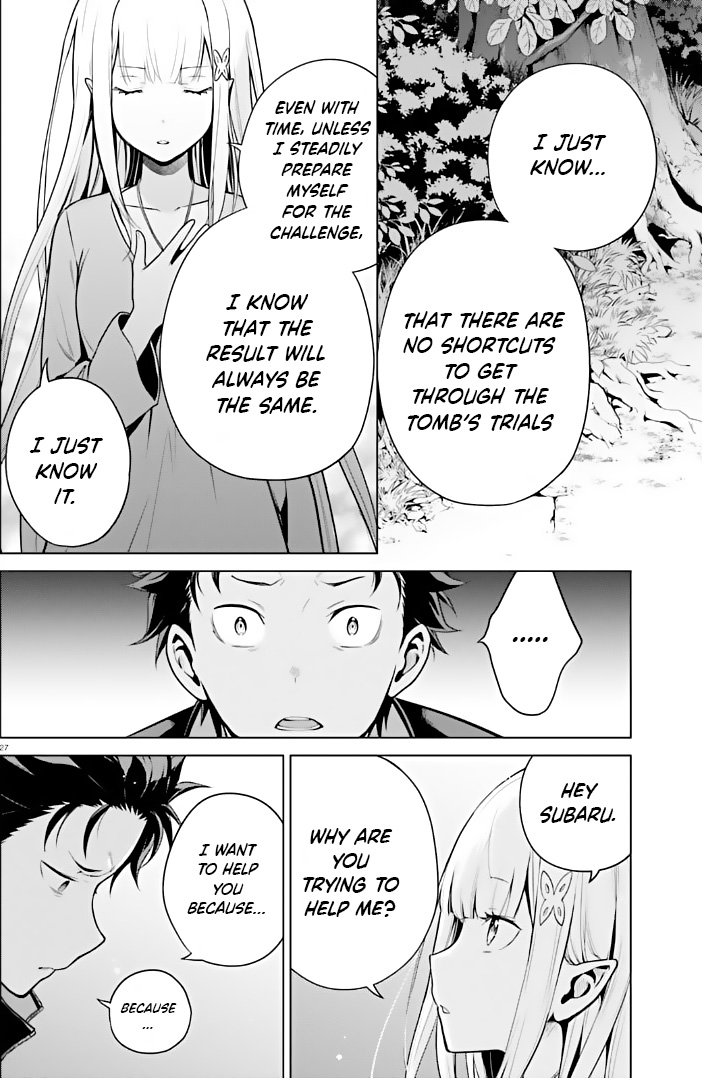 Halaman dari Re:Zero kara Hajimeru Isekai Seikatsu: Dai 4-shou—Seiiki to Gouyoku no Majo Chapter 40