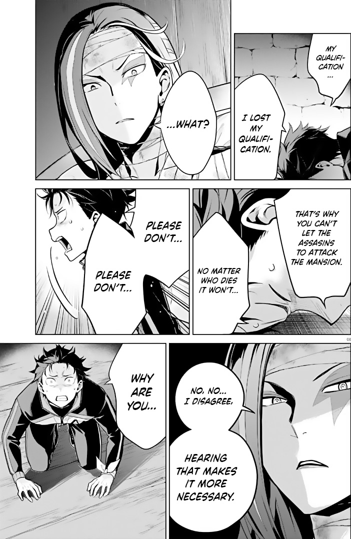 Halaman dari Re:Zero kara Hajimeru Isekai Seikatsu: Dai 4-shou—Seiiki to Gouyoku no Majo Chapter 40