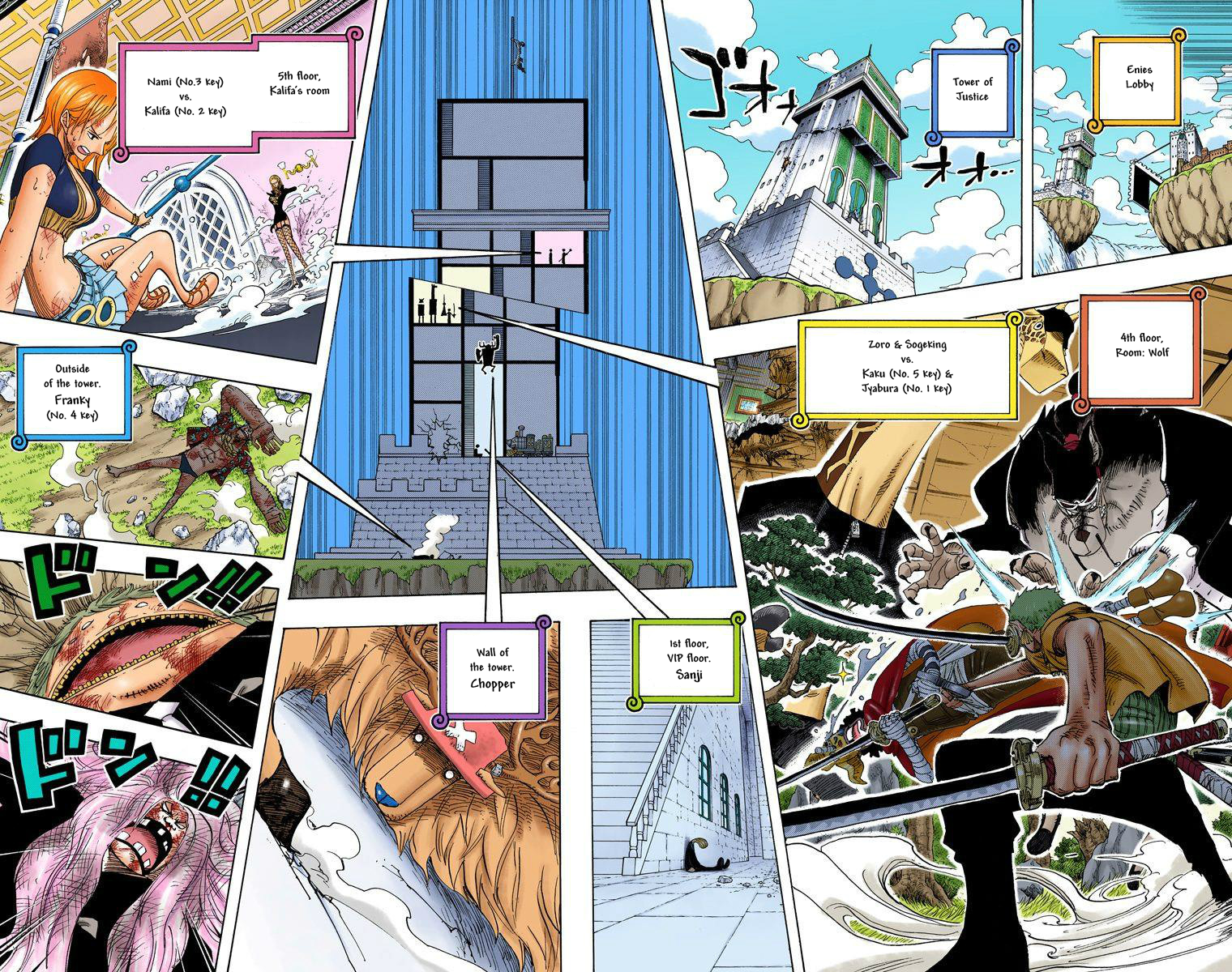 Halaman dari One Piece (Official Colored) Chapter 409