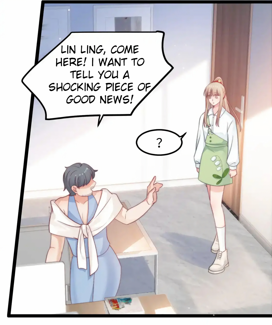 Halaman dari Falling Blue Chapter 50
