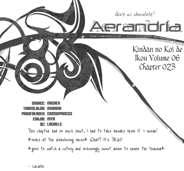 Halaman dari Let's go with Forbidden Love Chapter 23