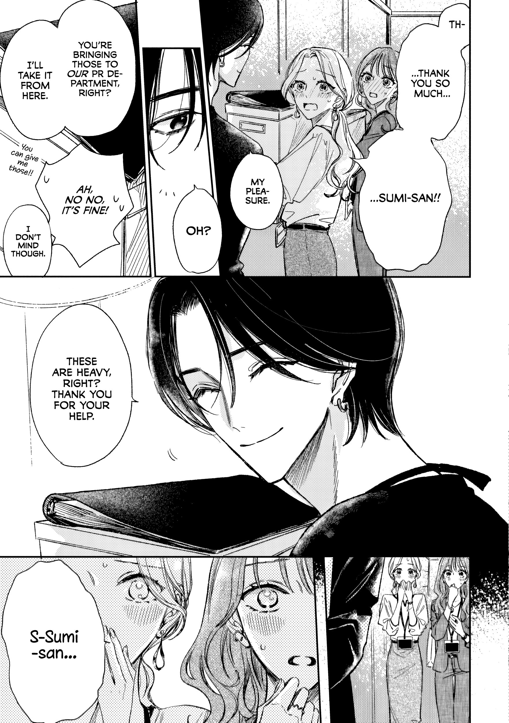 Keiyaku Shite yo, Sumi-senpai Chapter 1.1 Page 4