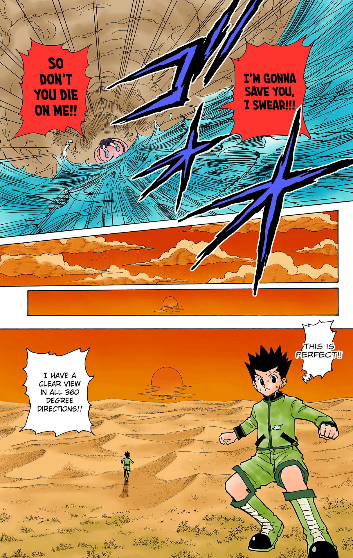 Halaman dari HUNTER x HUNTER (Official Colored) Chapter 241