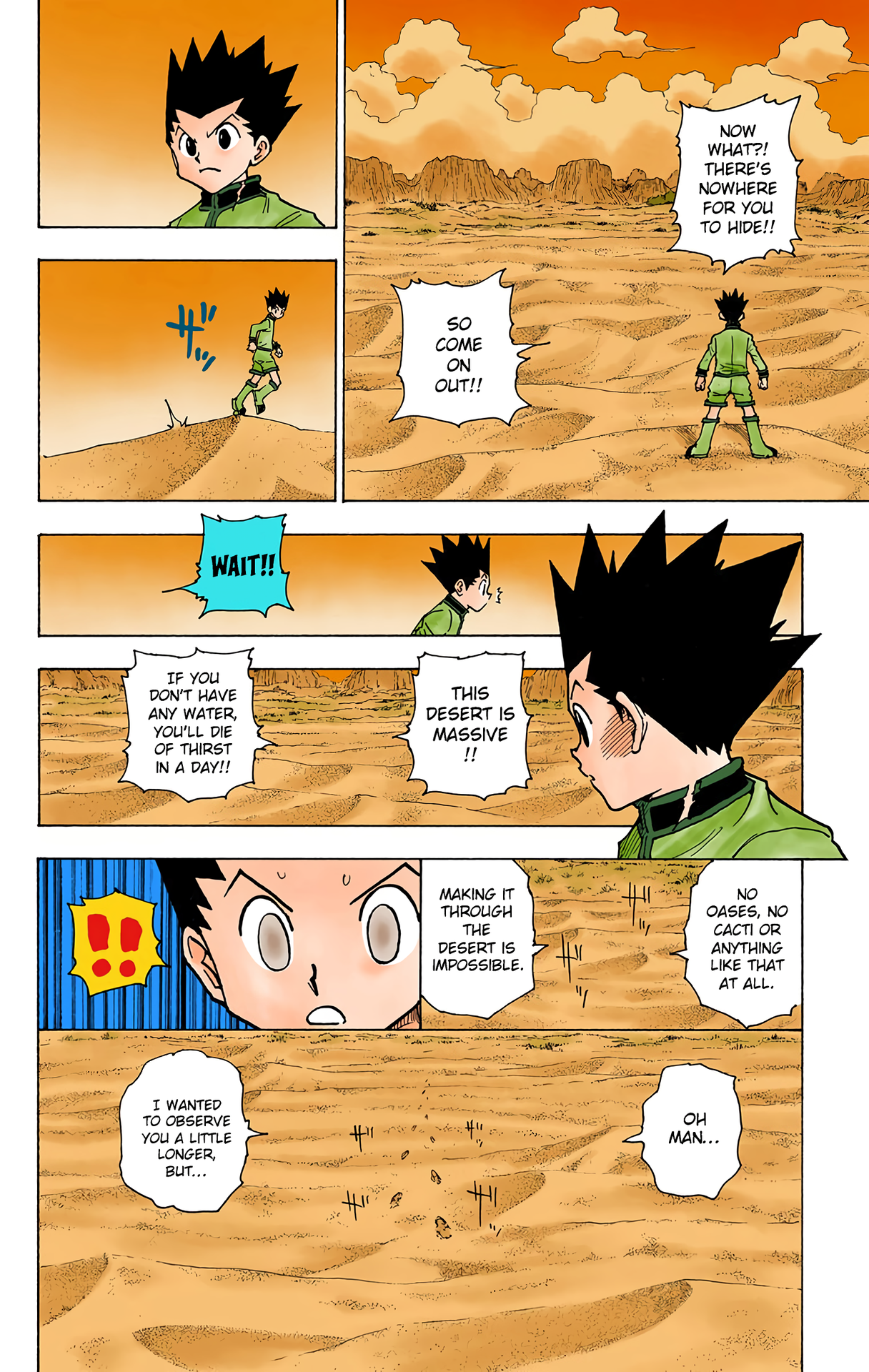 Halaman dari HUNTER x HUNTER (Official Colored) Chapter 241