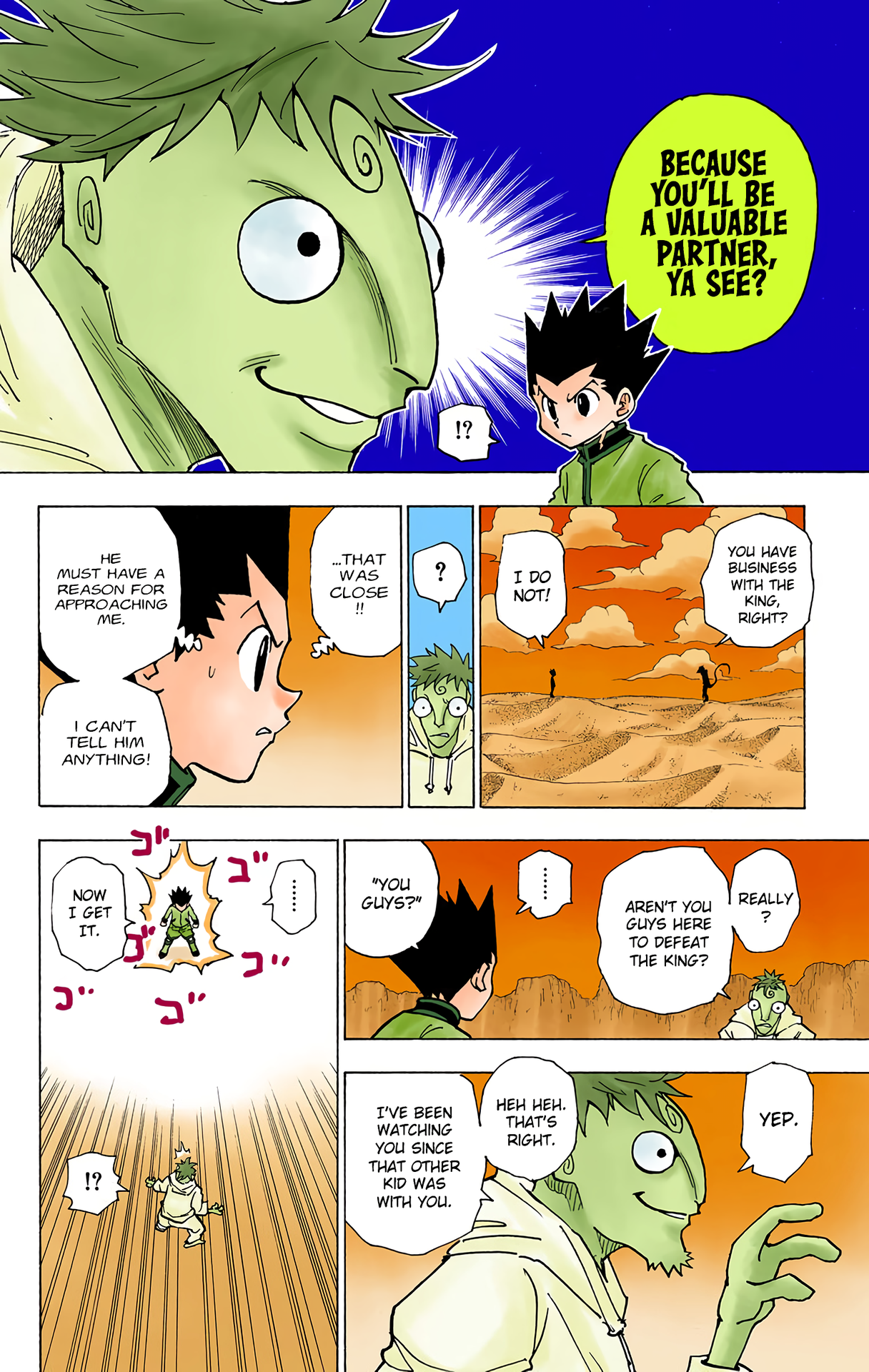 Halaman dari HUNTER x HUNTER (Official Colored) Chapter 241