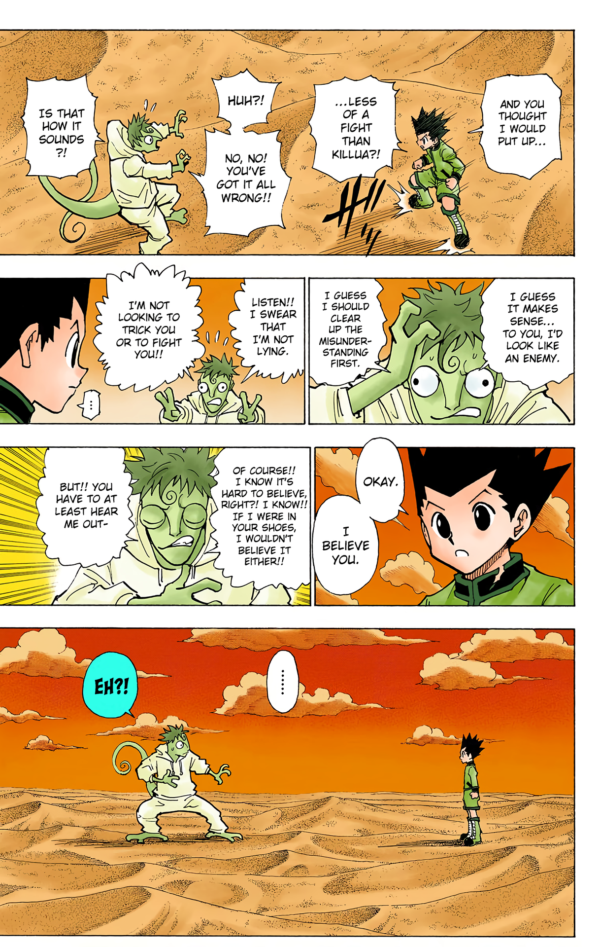Halaman dari HUNTER x HUNTER (Official Colored) Chapter 241