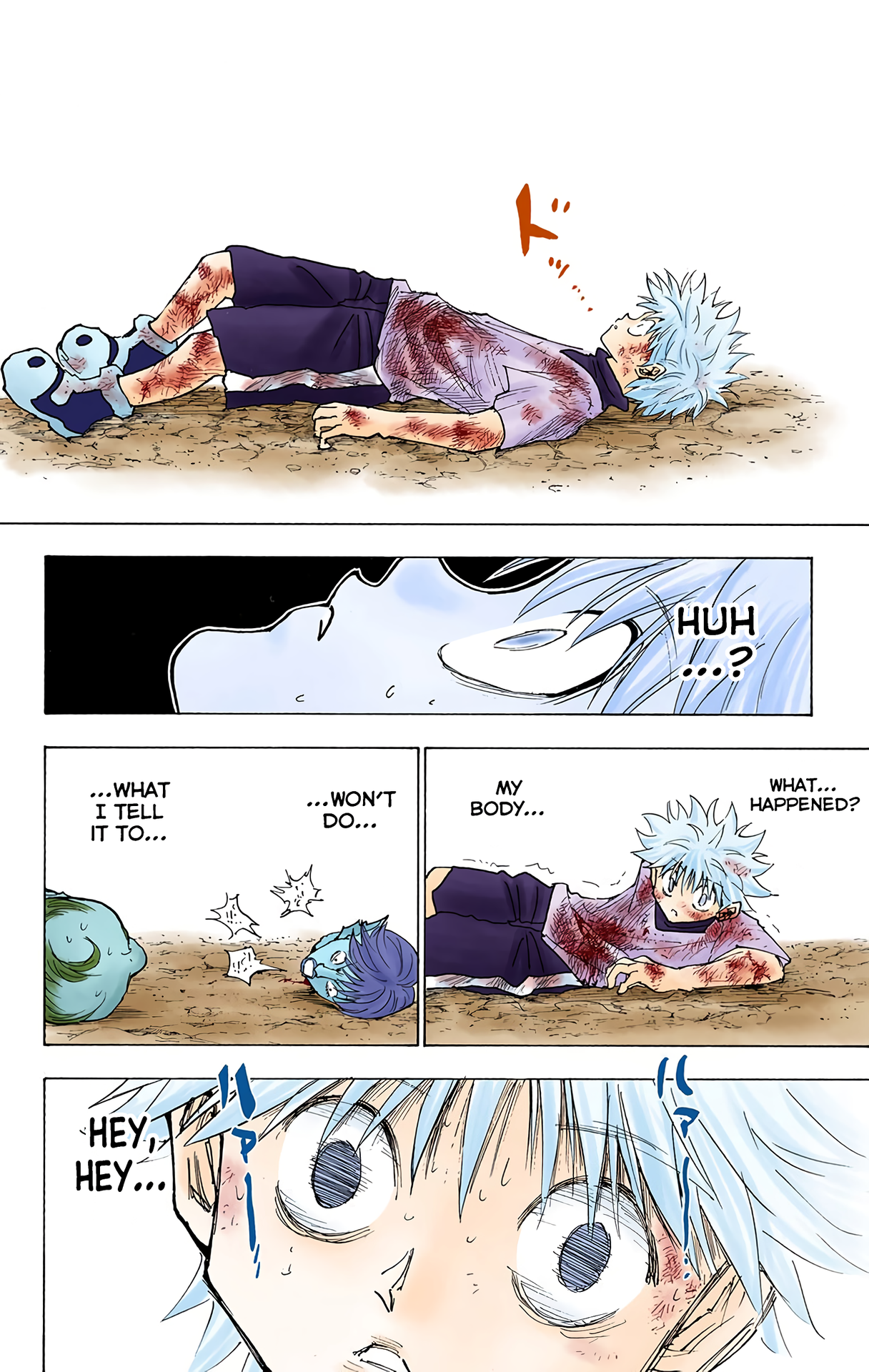 Halaman dari HUNTER x HUNTER (Official Colored) Chapter 241