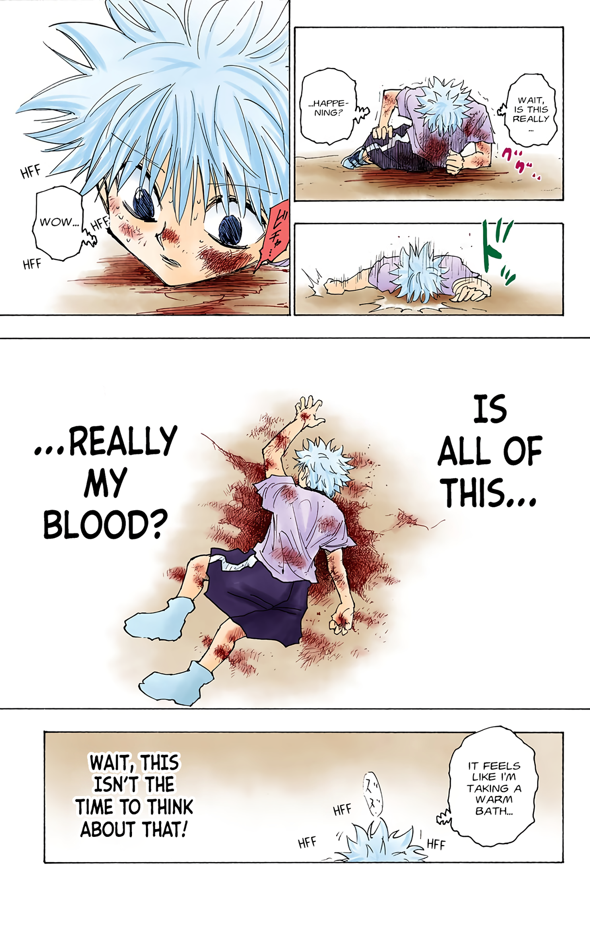 Halaman dari HUNTER x HUNTER (Official Colored) Chapter 241
