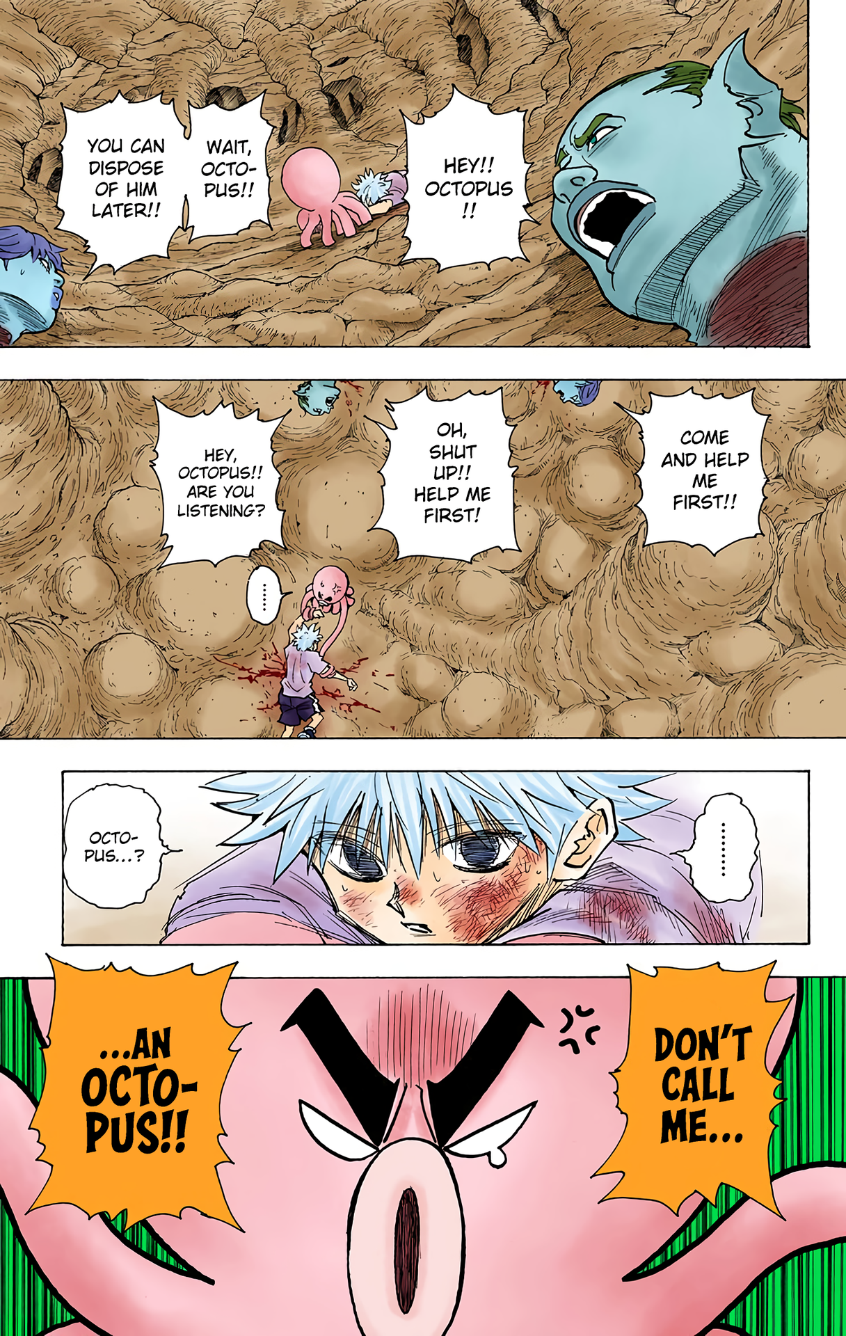 Halaman dari HUNTER x HUNTER (Official Colored) Chapter 241
