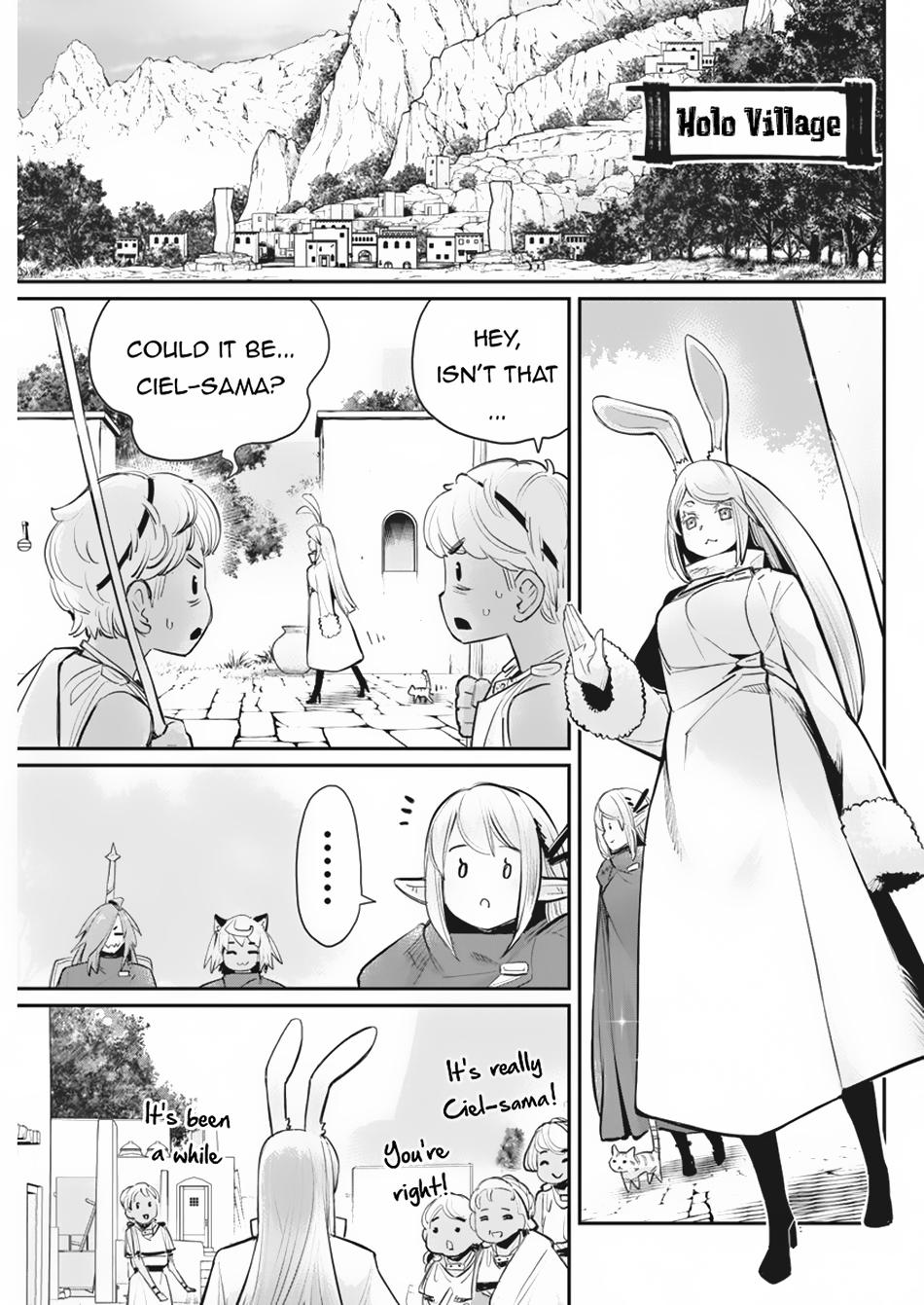 Halaman dari S-Rank Monster no "Behemoth" Dakedo, Neko to Machigawarete Elf Musume no Pet to Shite Kurashitemasu Chapter 73